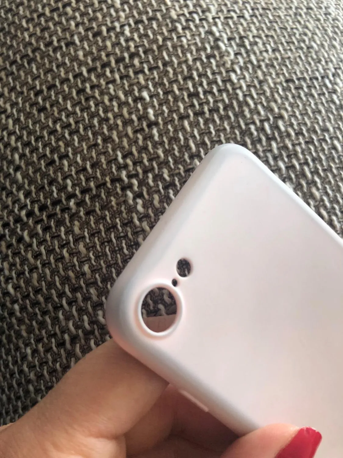 EAZY CASE Brushed Hülle iPhone SE 2022/2020 8/7 Dunkelblau