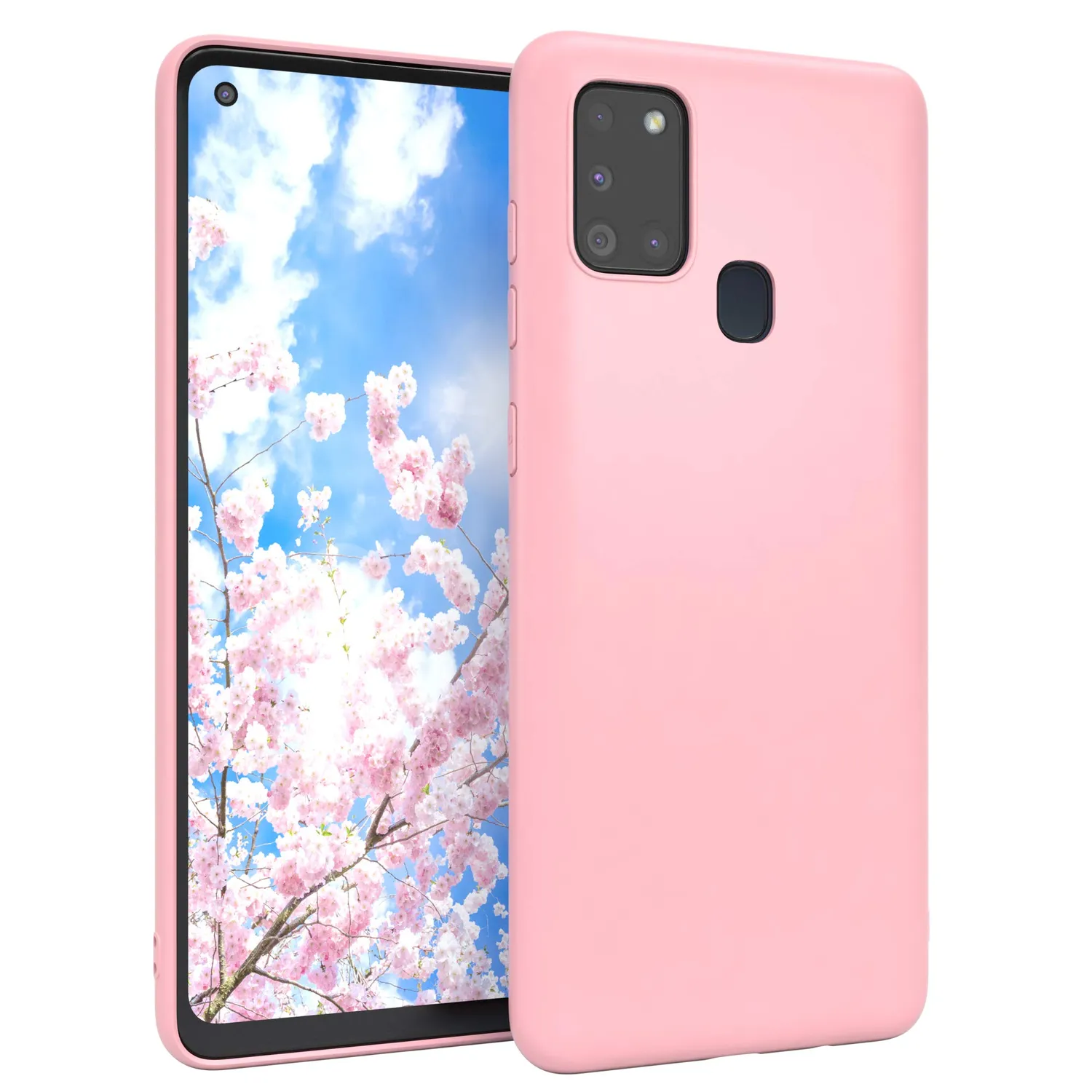 EAZY CASE Galaxy A21s Hülle Transparent ultra dünn