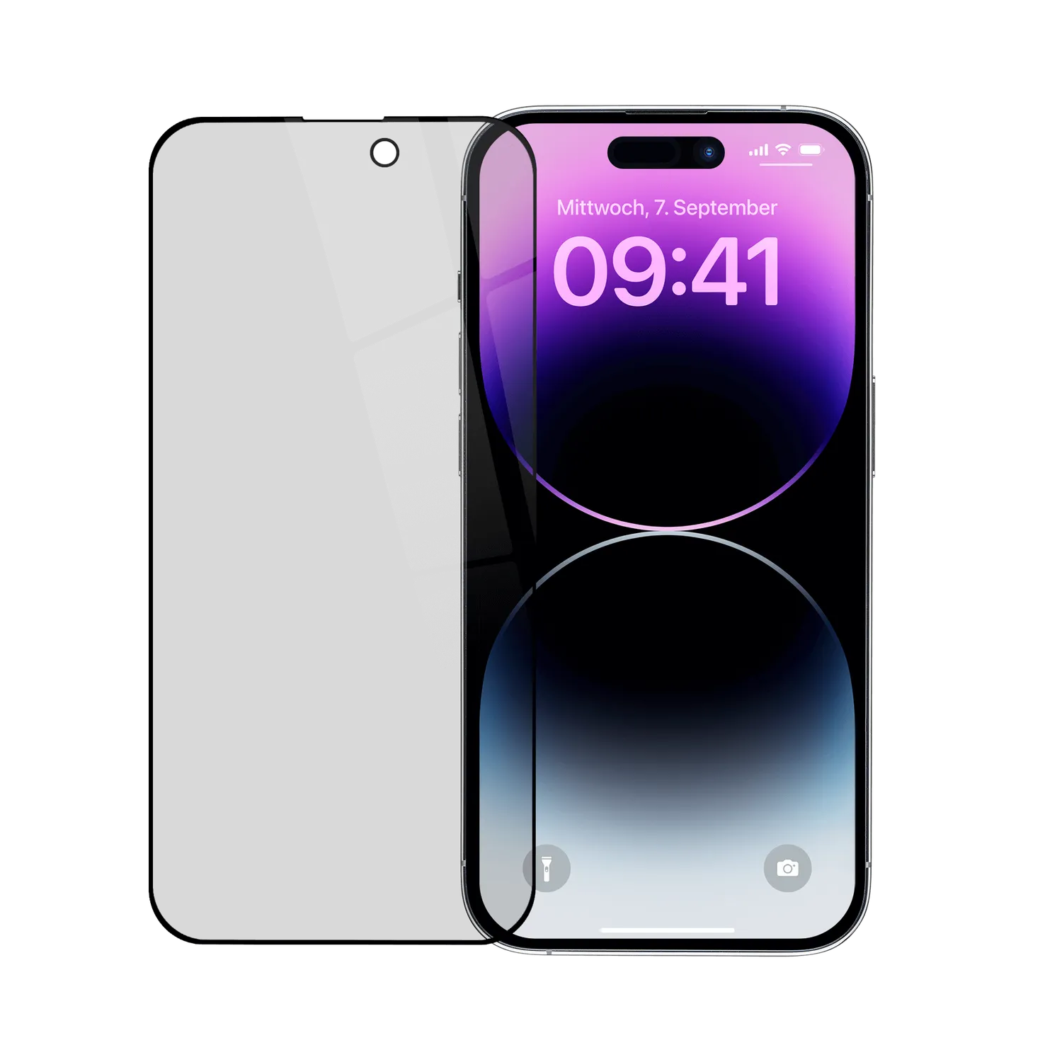 Artwizz PrivacyGlass iPhone 14 Pro Panzerglas mit Blickschutz