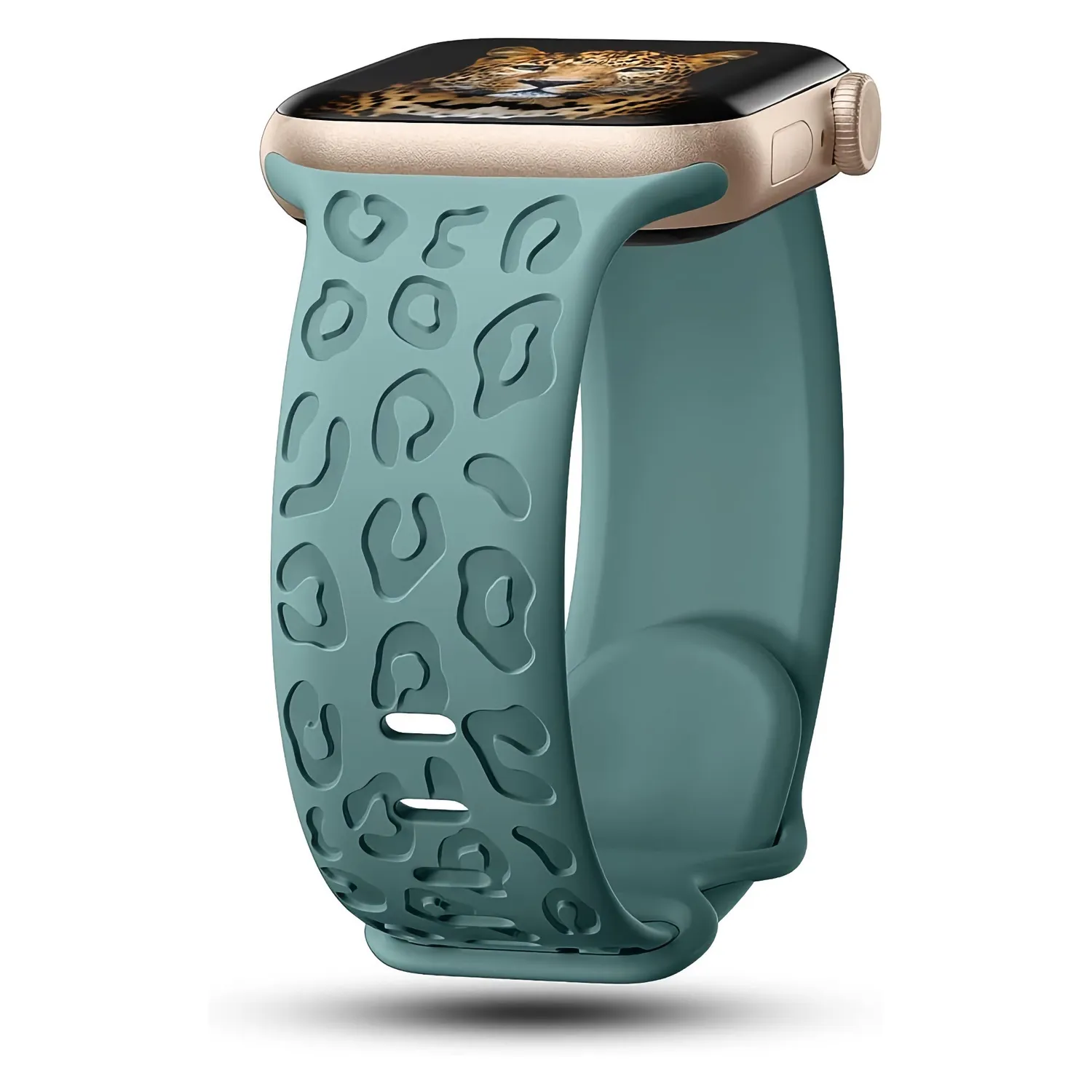 arktisband Leopard Apple Watch Armband Silikon