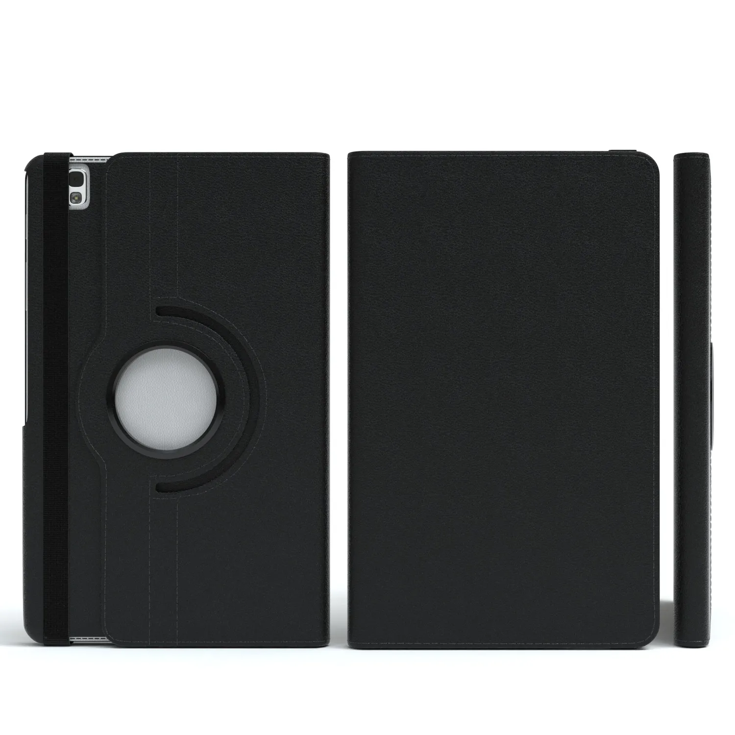 EAZY CASE Galaxy Tab Pro 8.4 Tablethülle 360° Schwarz Leder