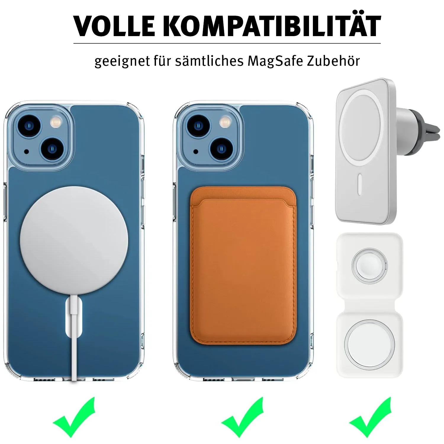 arktis iPhone 13 mini Crystal Case Hülle Transparent