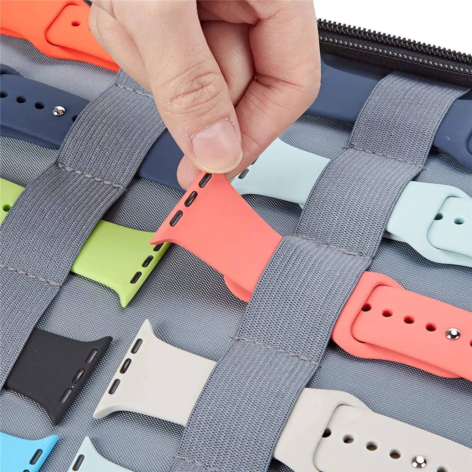 arktisband Reisetasche Apple Watch Zubehör Schwarz groß