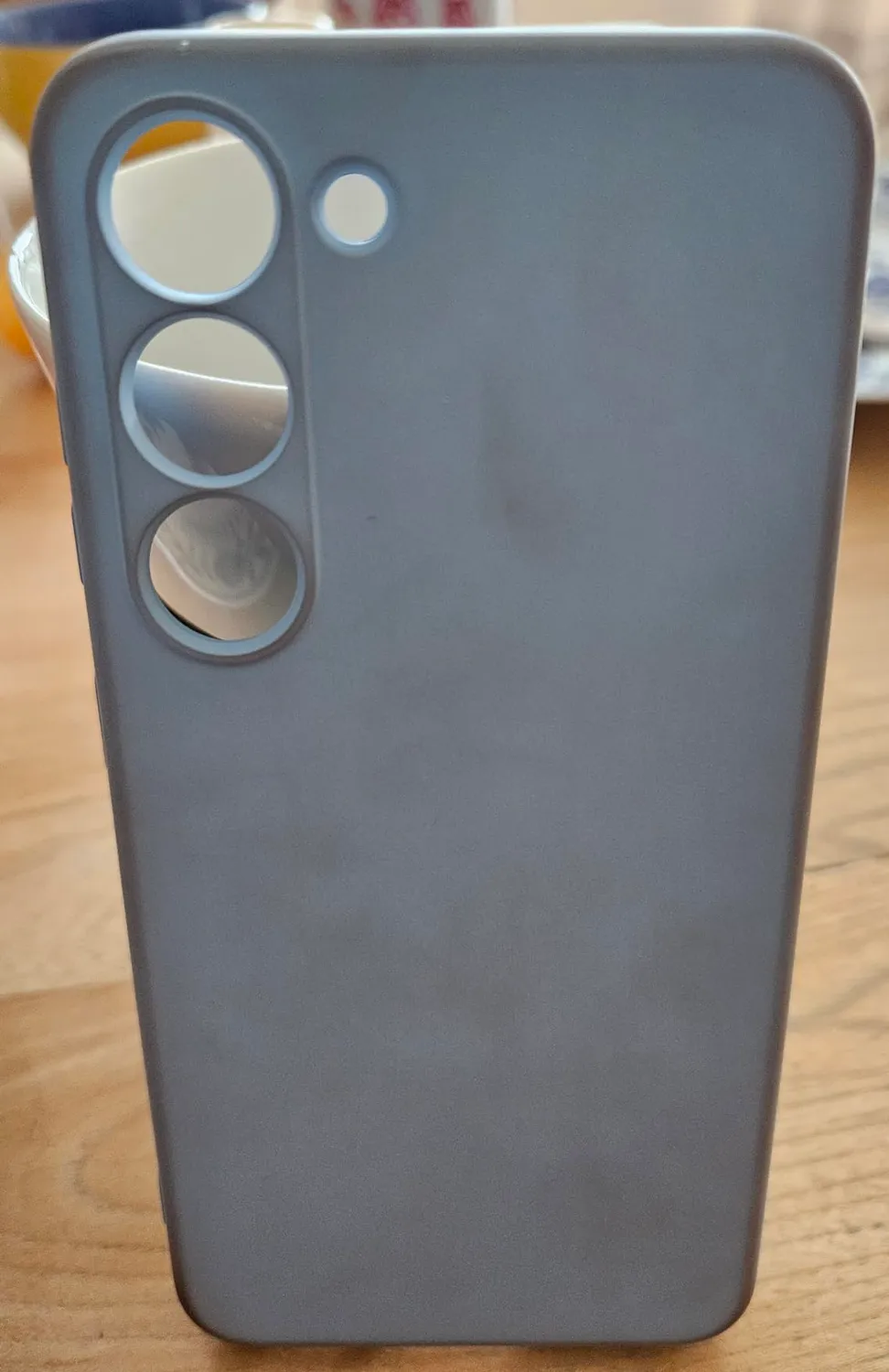 EAZY CASE Galaxy S23 Silikonhülle Altrosa matt Kameraschutz