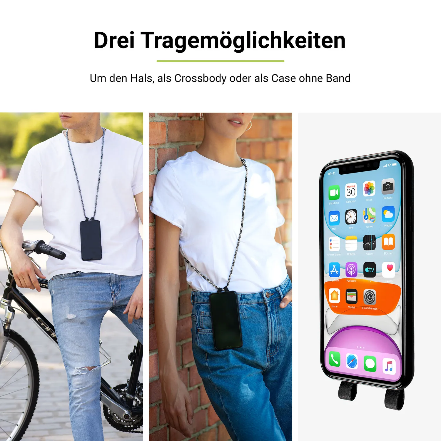 Artwizz HangOn Case iPhone 11 Pro Handykette Kartenfach