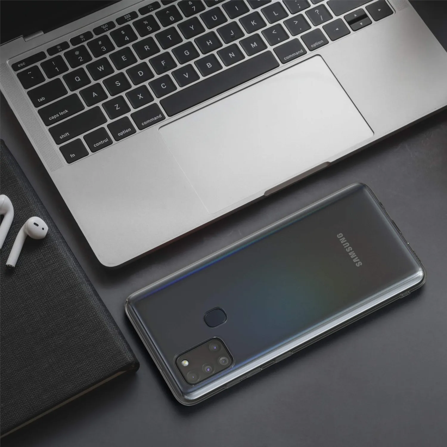 EAZY CASE Galaxy A21s Hülle Transparent ultra dünn
