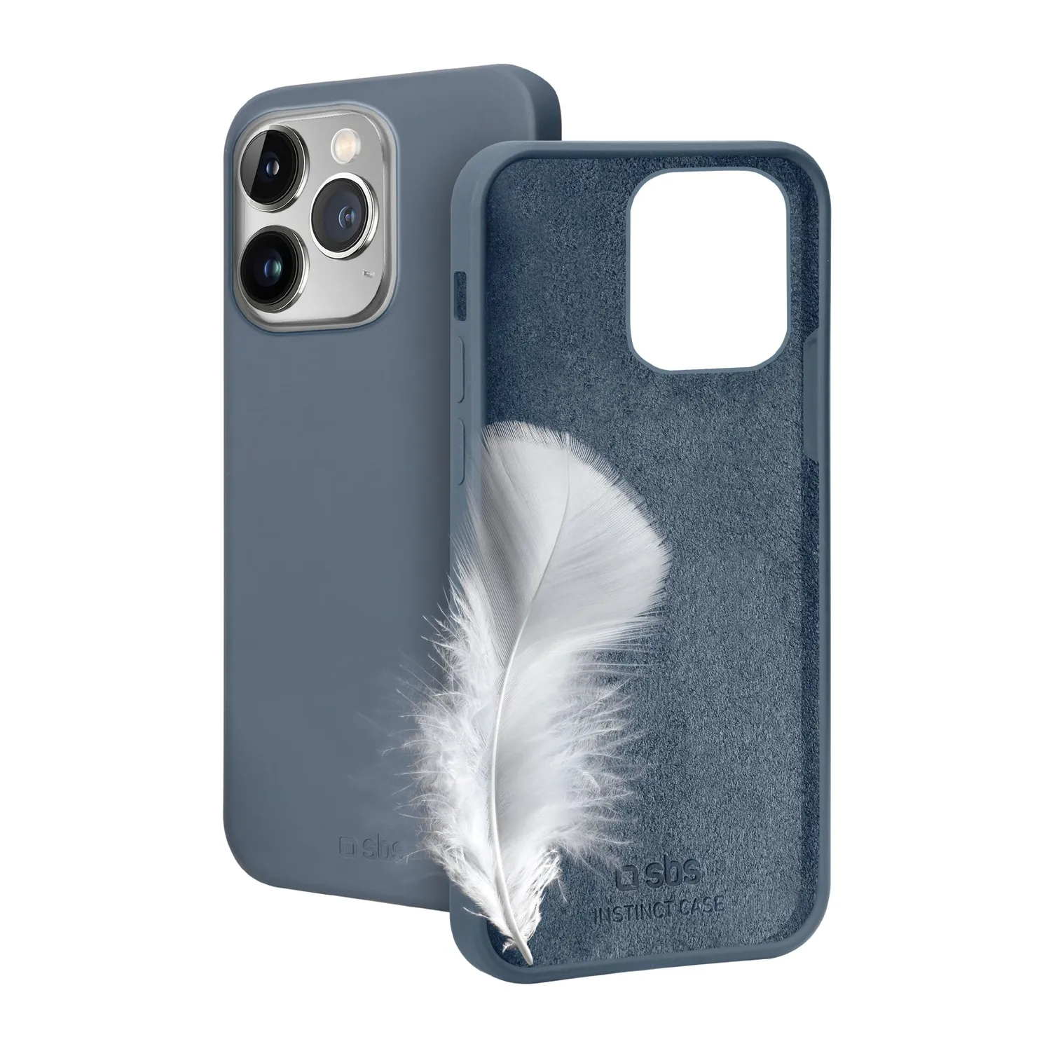 SBS Instinct iPhone 14 Pro Hülle Schwarz TPU