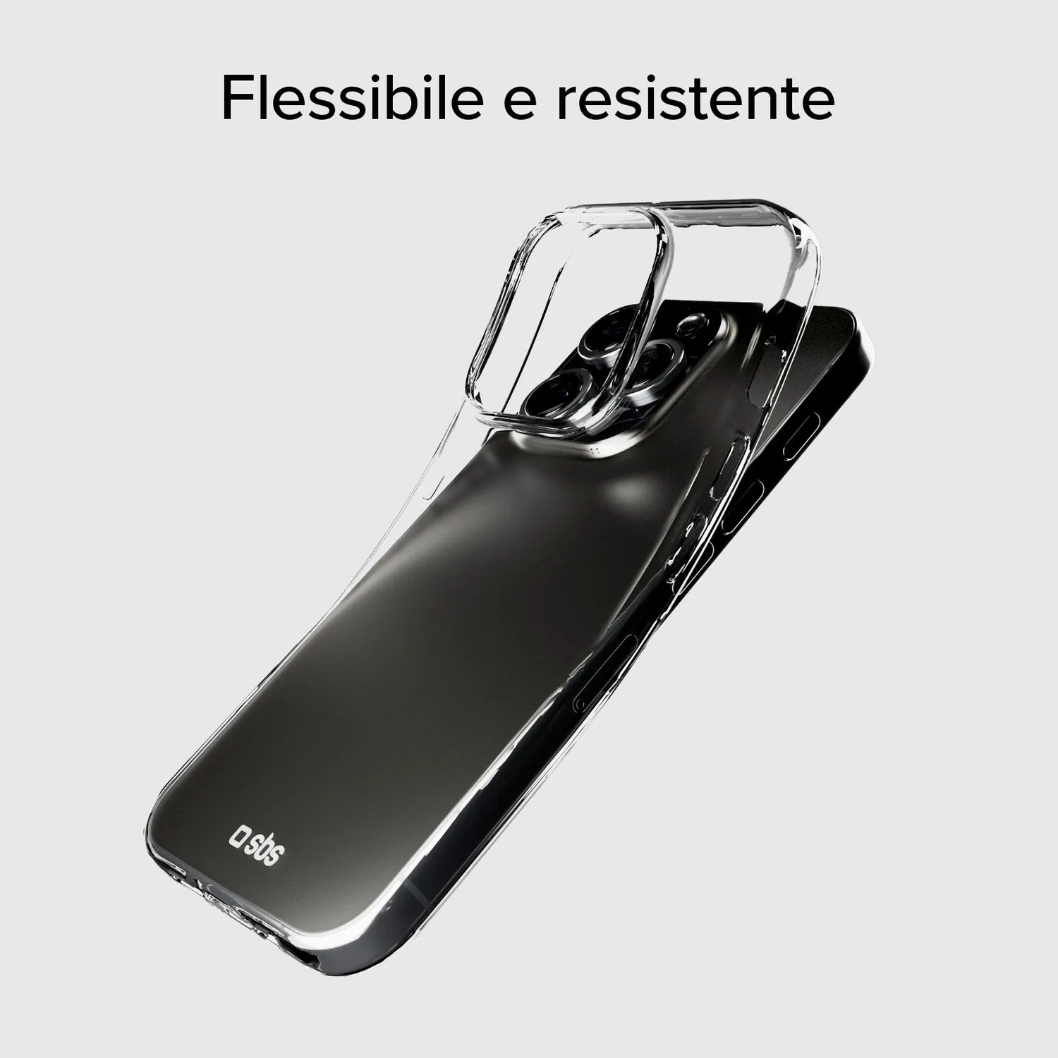 SBS Skinny Handyhülle iPhone 16 Pro Max transparent