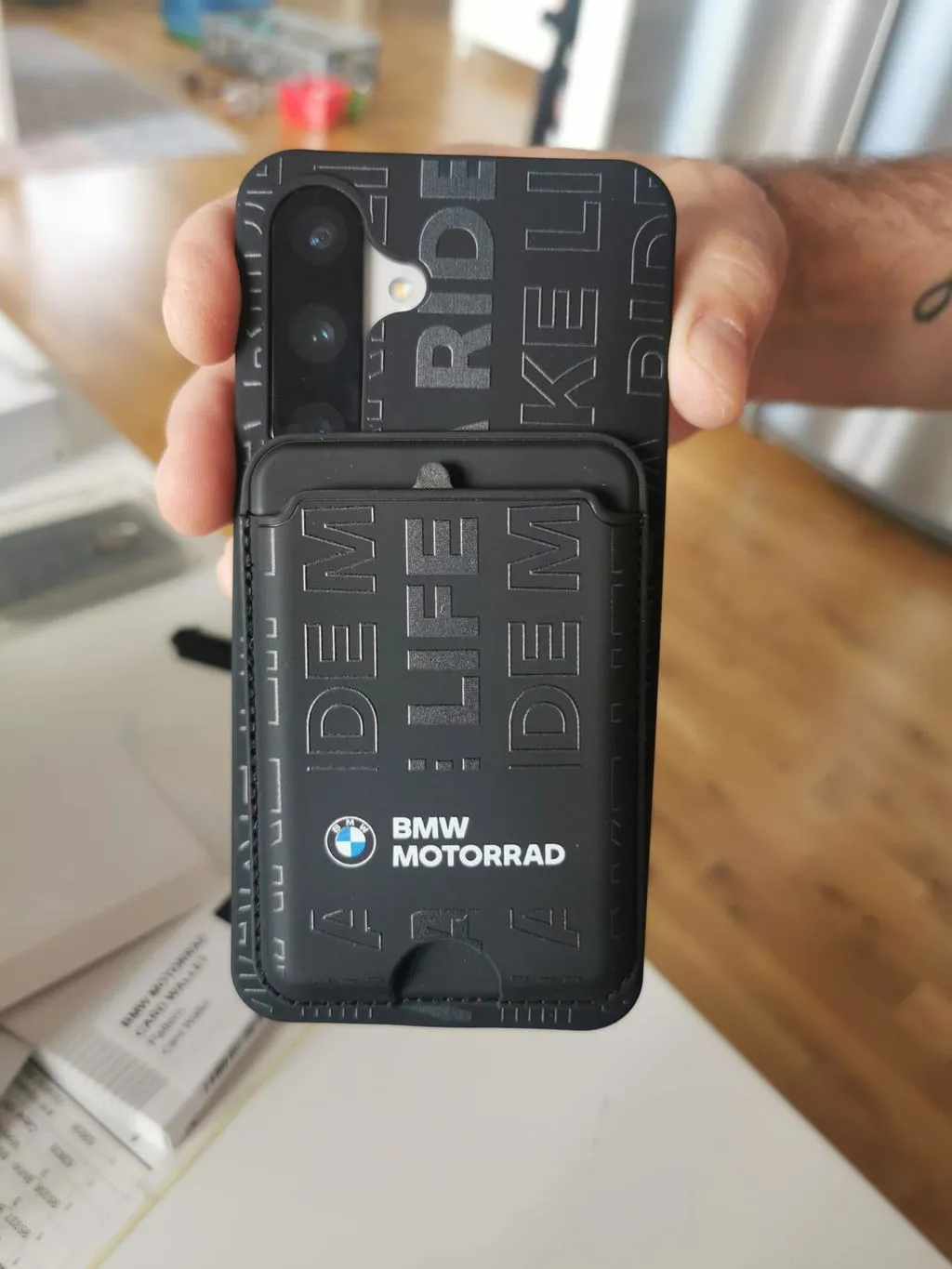 SP Connect BMW Motorrad Card Wallet Terrain Kartenhalter