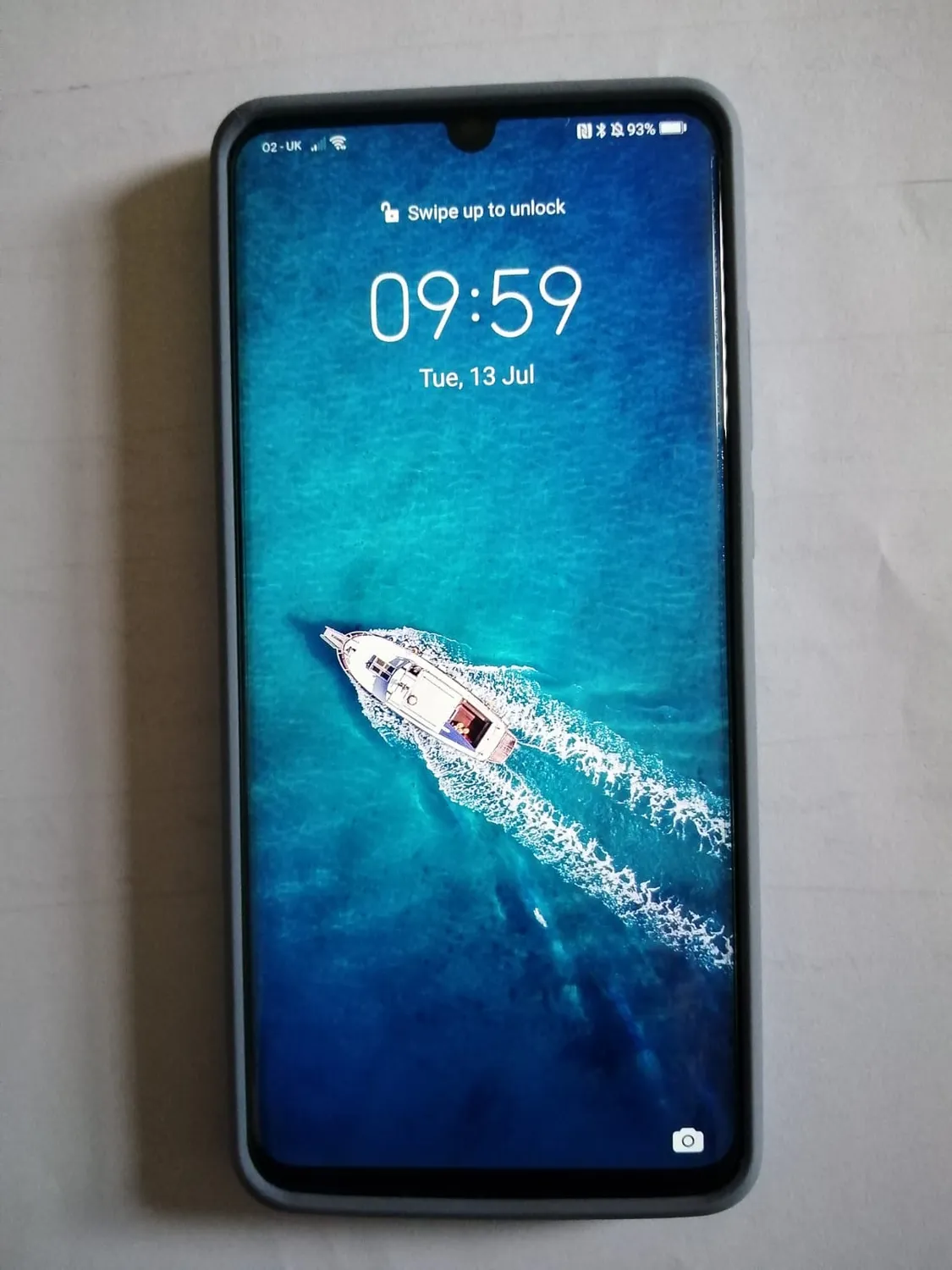 YATWIN Huawei P30 Pro Handyhülle Lavendelgrau