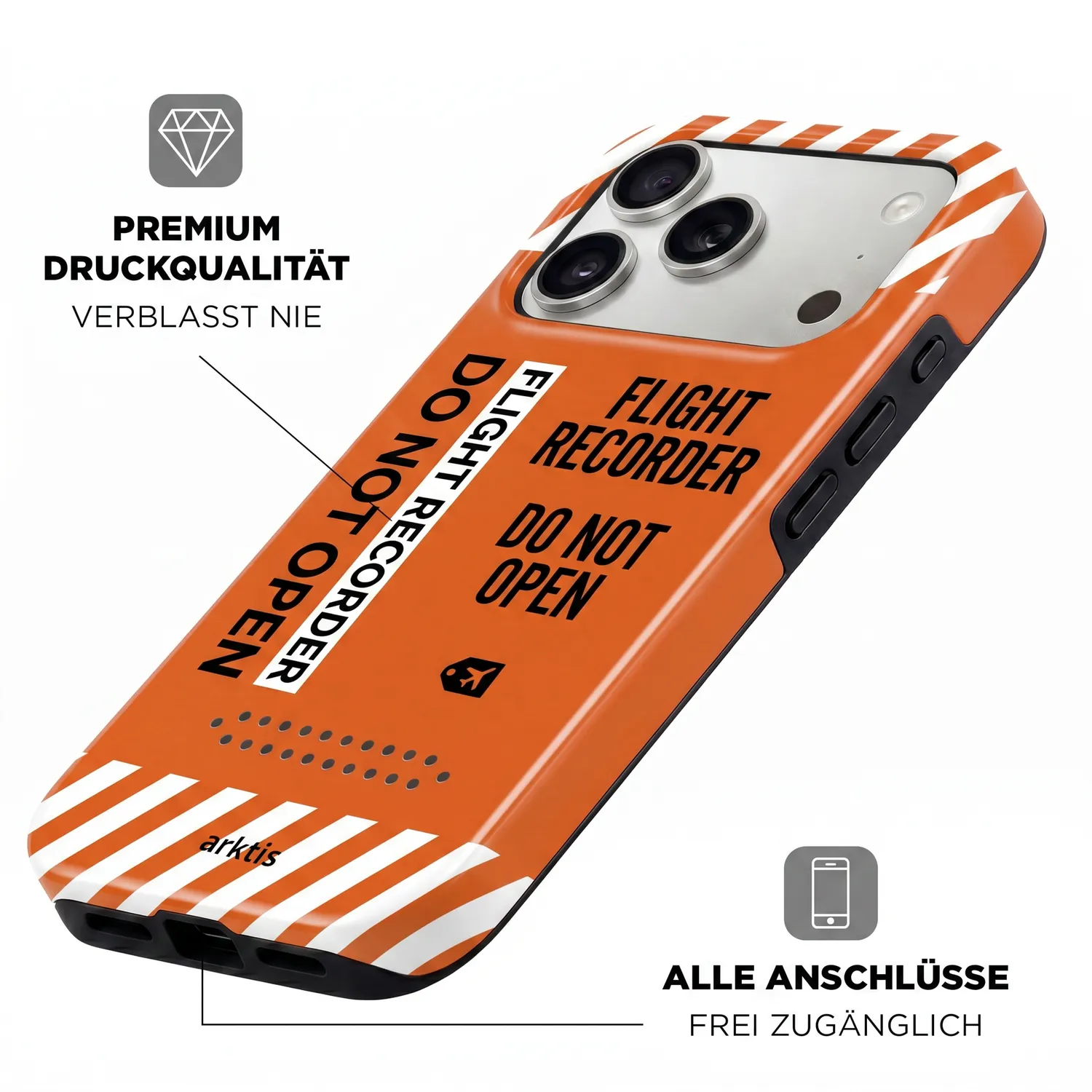 arktis Airport Case iPhone 17 Hülle mit MagSafe
