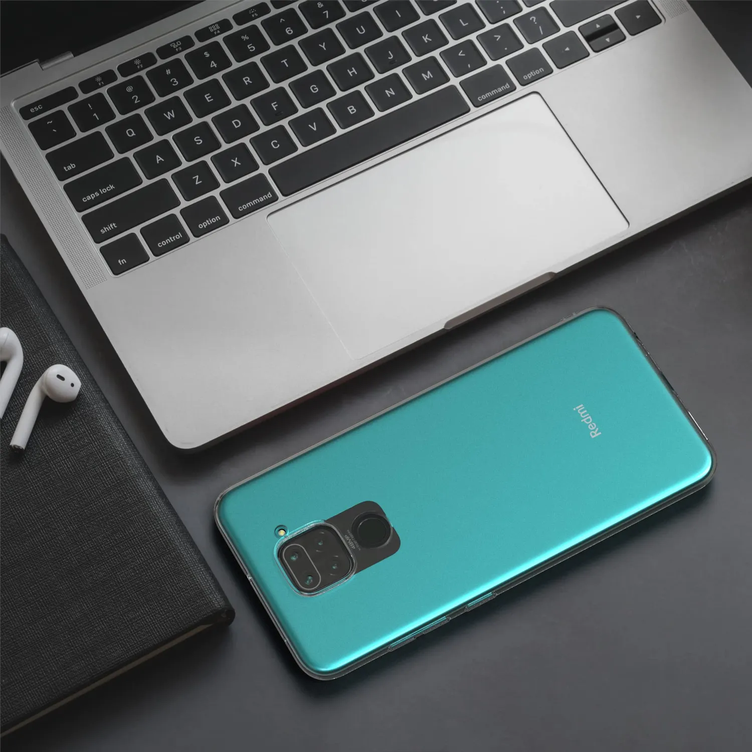 EAZY CASE Xiaomi Redmi Note 9 Silikonhülle transparent ultradünn