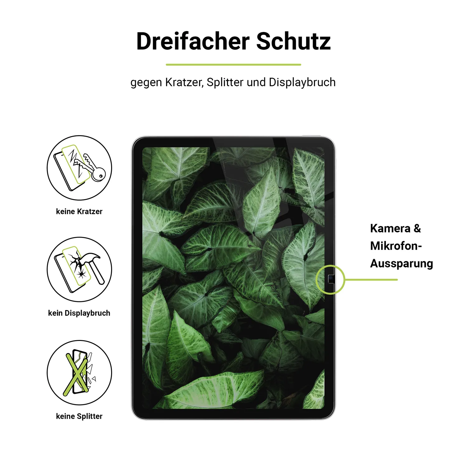 Artwizz SecondDisplay iPad 10,9 2022-2025 Panzerglas