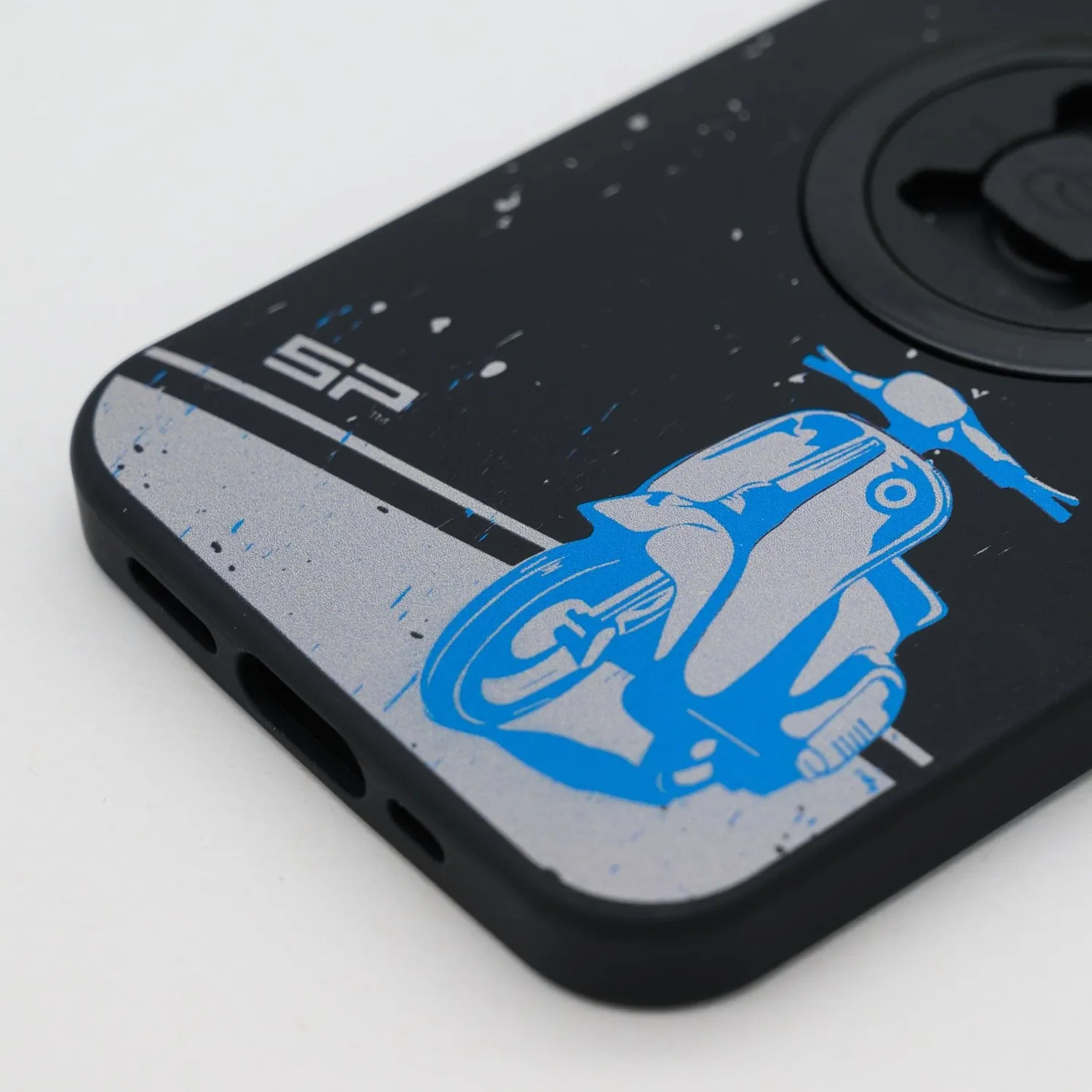 SP Connect Edition Vintage Moto Handyhülle Teal SPC+