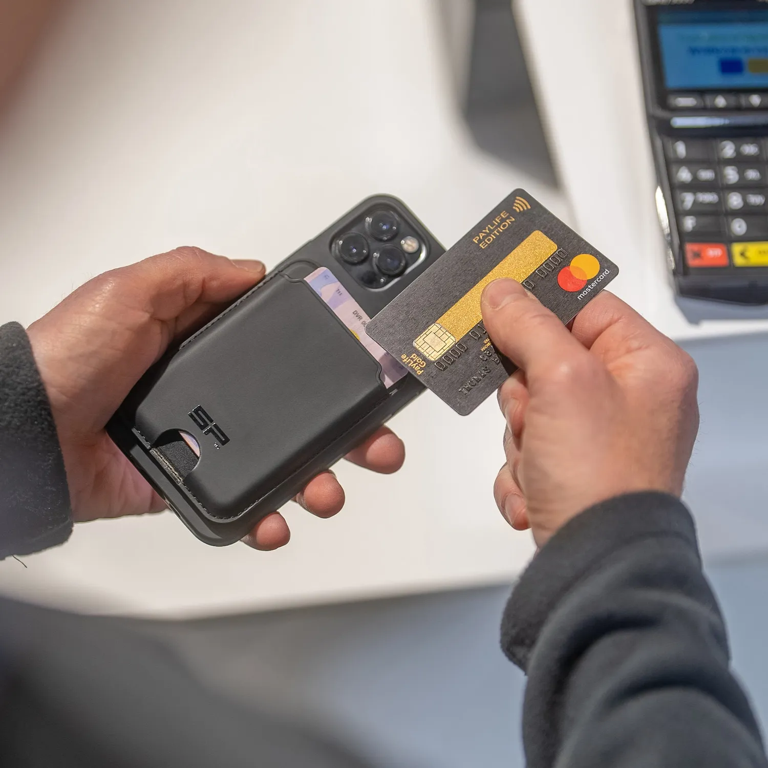 SP Connect Card Wallet Kartenhalter für Phone Case 4 Karten