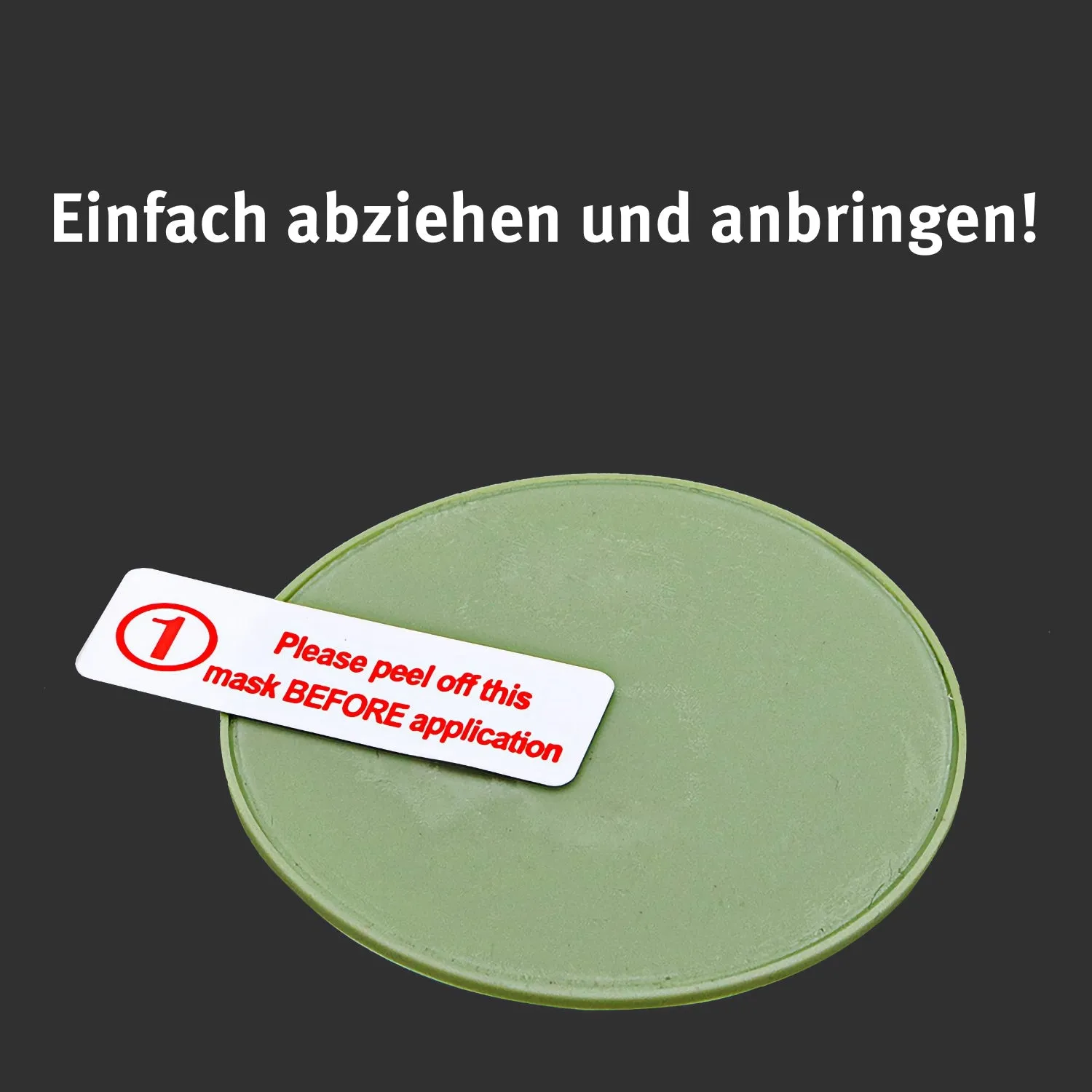 arktis AirTag Klebehalterung Silikon schwarz selbstklebend 5g