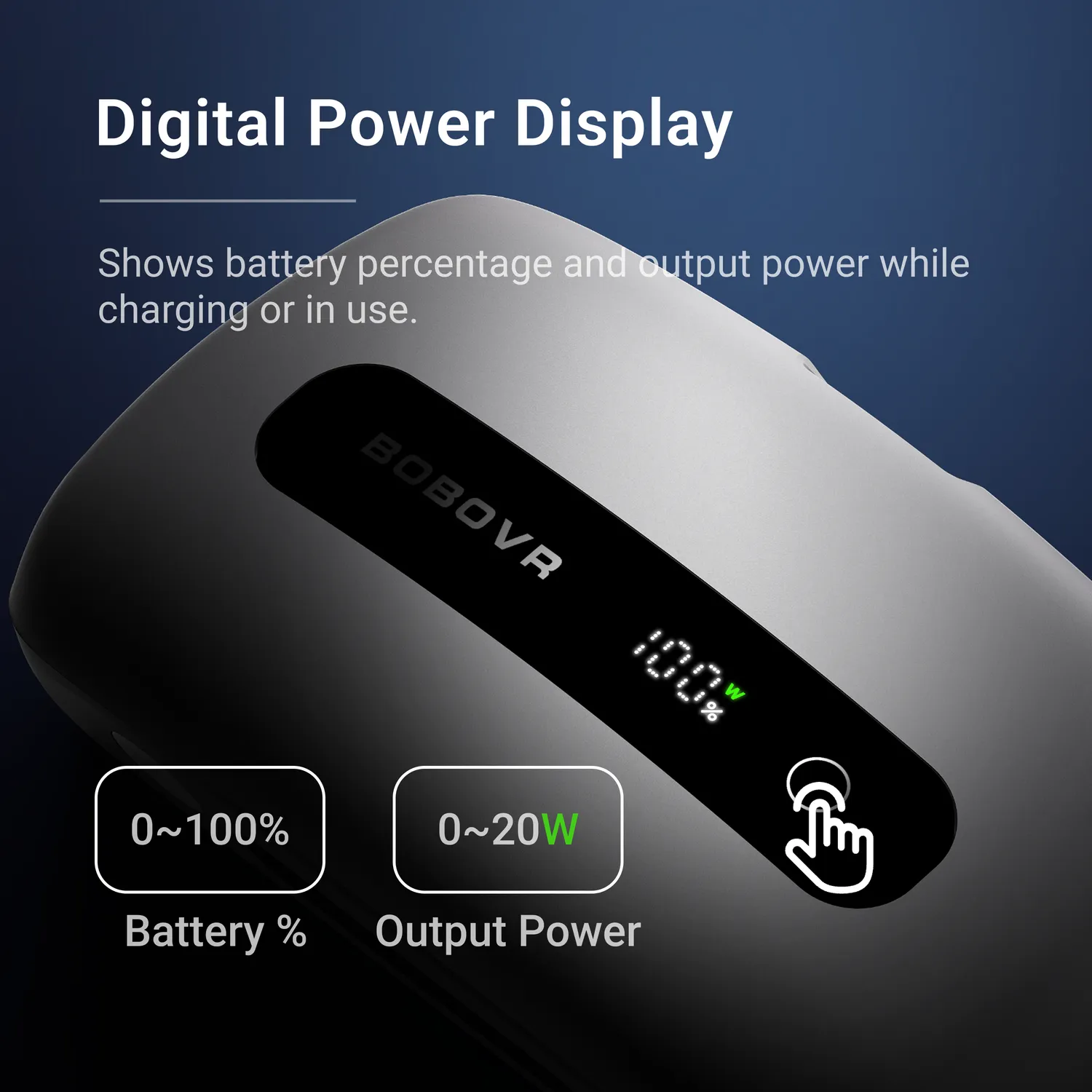 BOBOVR BM60-2 Akku Set 2x 6500mAh mit Ladedock