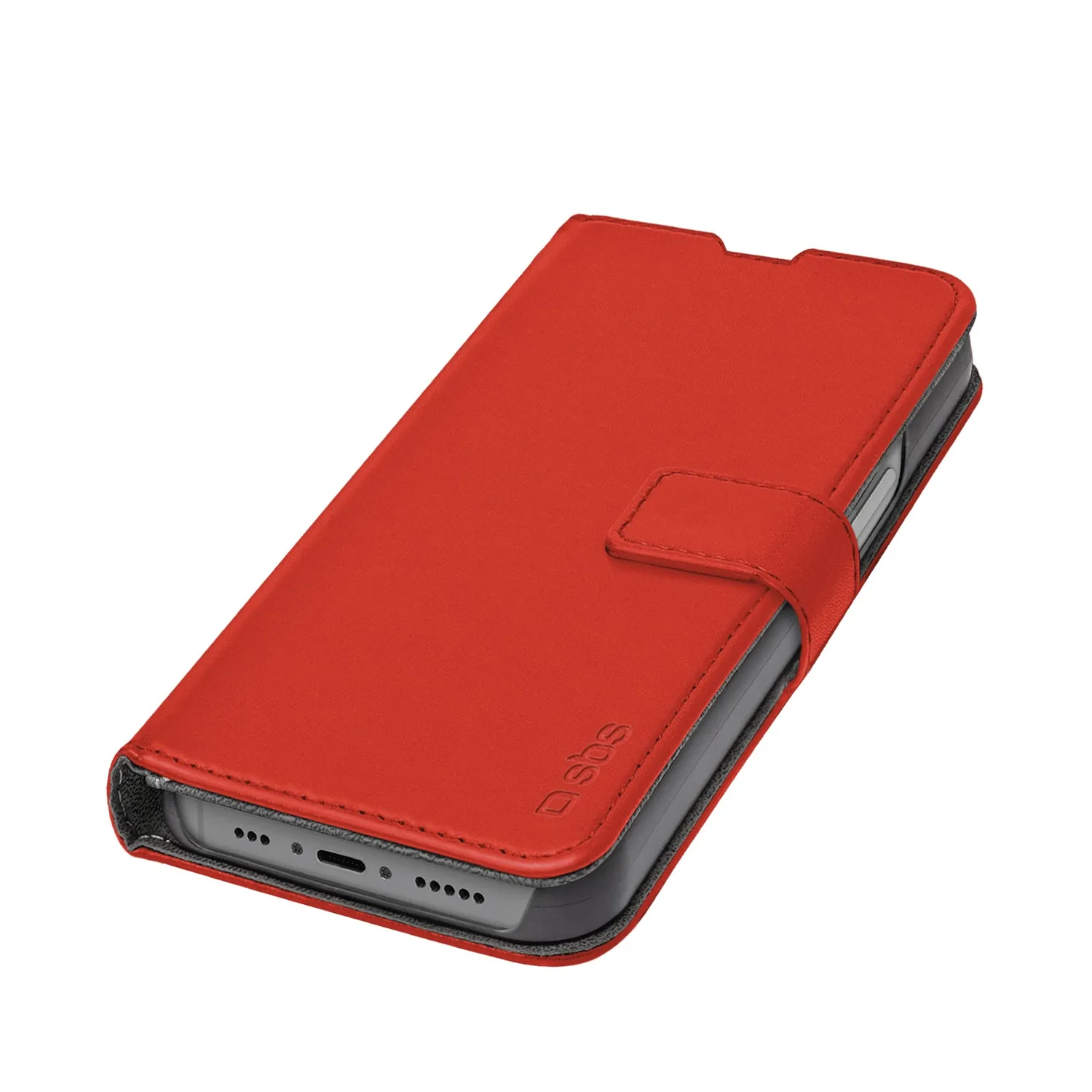 SBS Book Wallet iPhone 14/13 Klapphülle Blau mit Stand