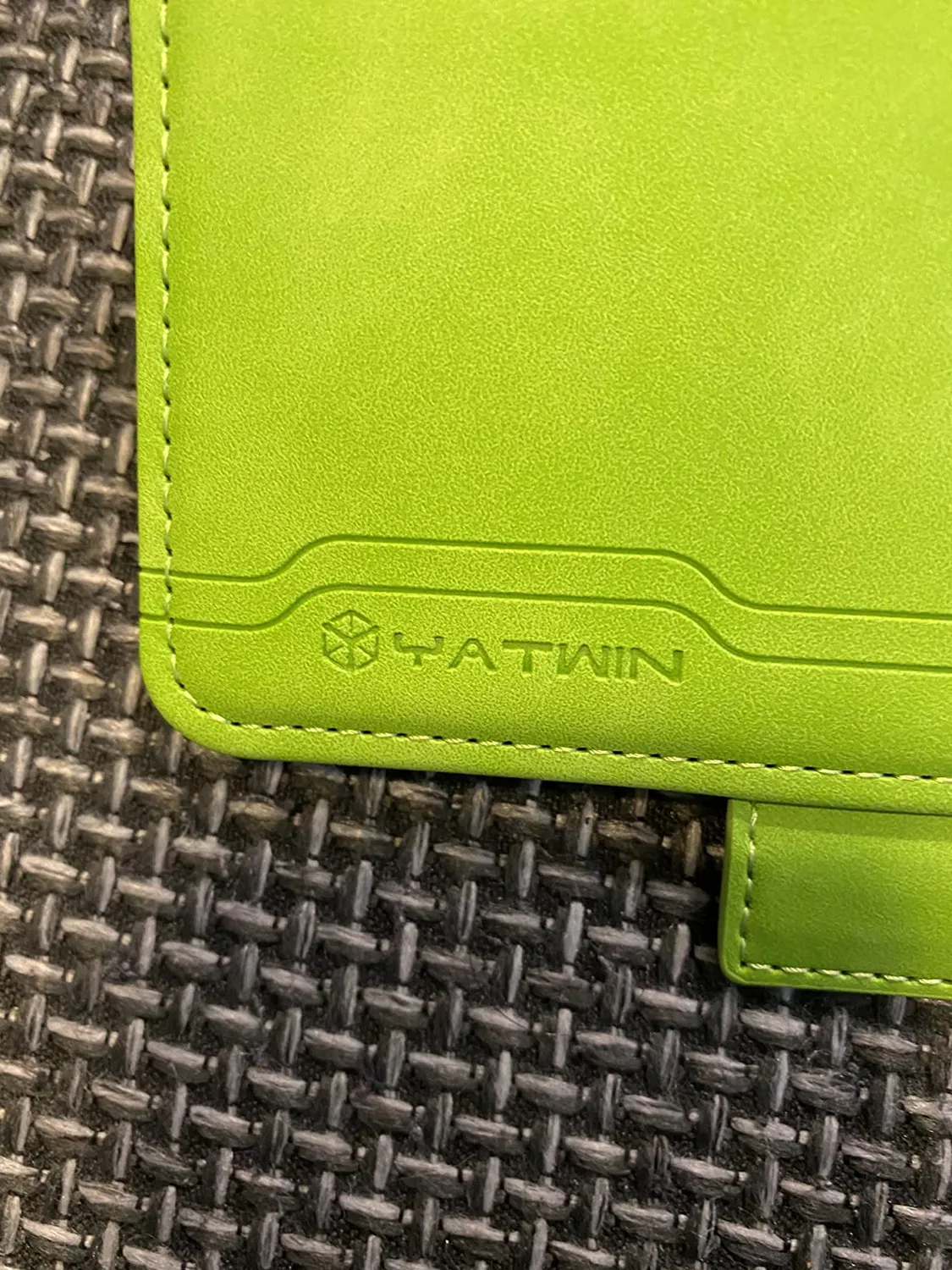 YATWIN iPhone X XS Handyhülle Königsblau Leder mit RFID-Schutz