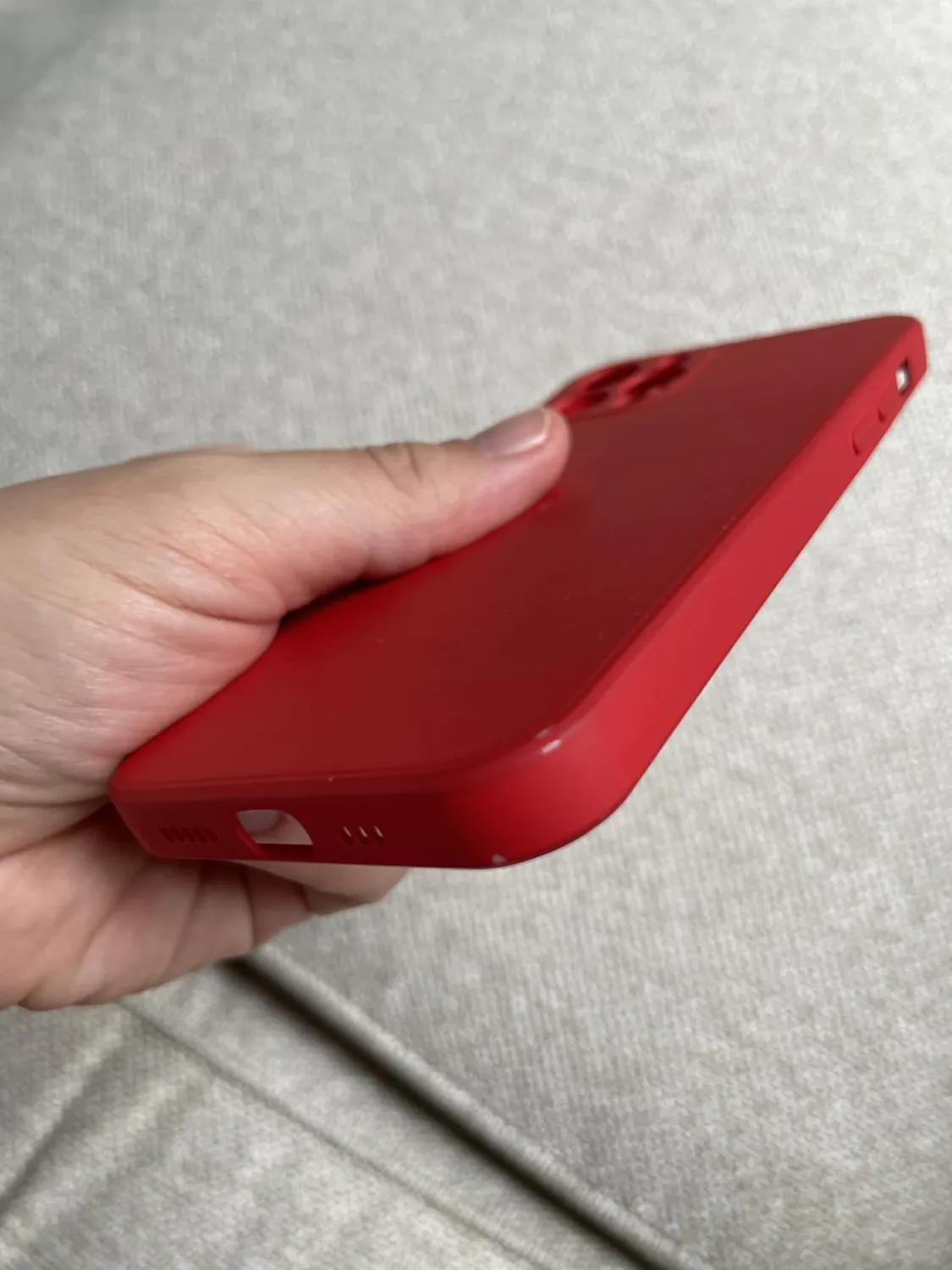 EAZY CASE Premium Silikon iPhone 12 Pro Silikonhülle Alt Rosa matt