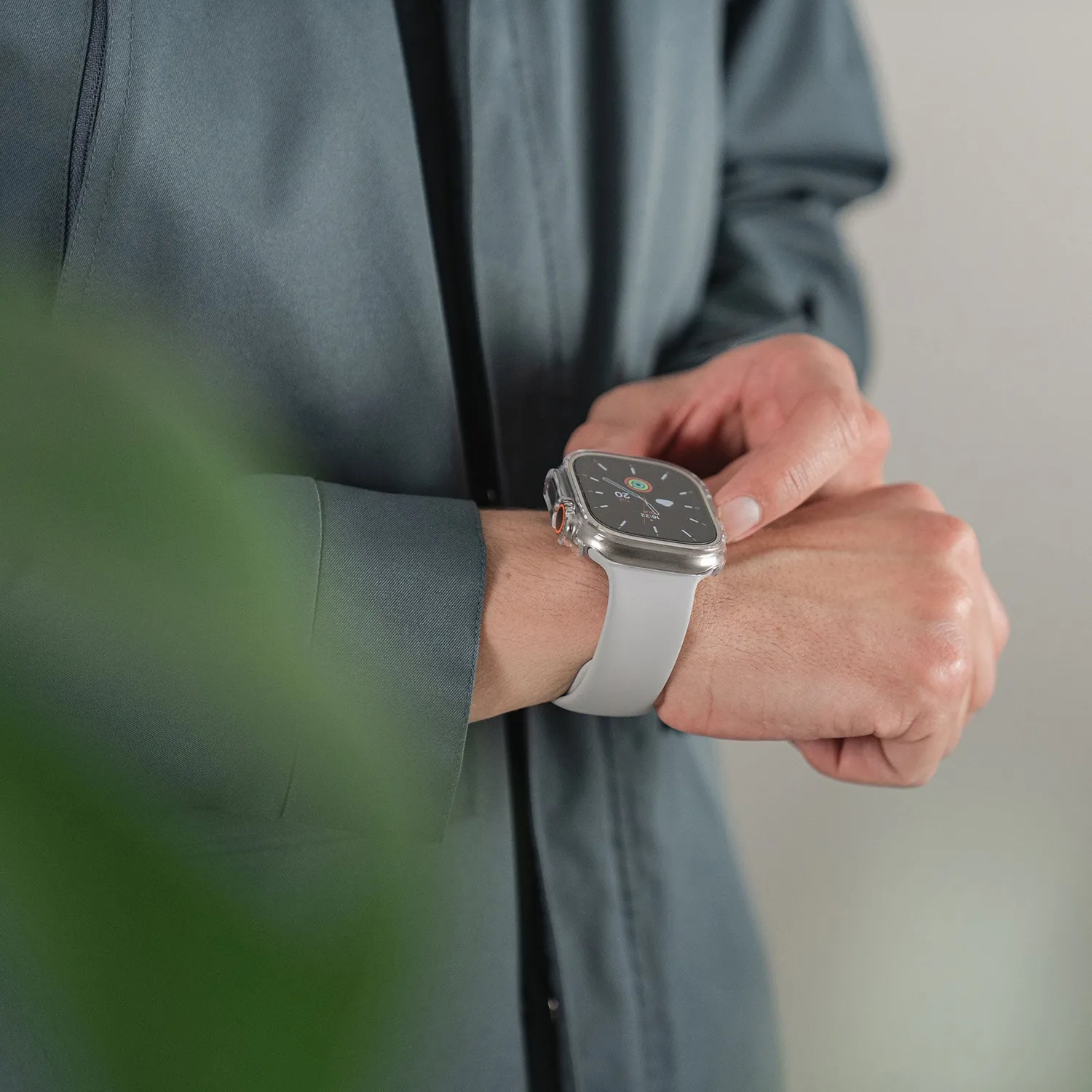 arktis CRYZTAL BUMPER Apple Watch Ultra Hülle 49 mm klar