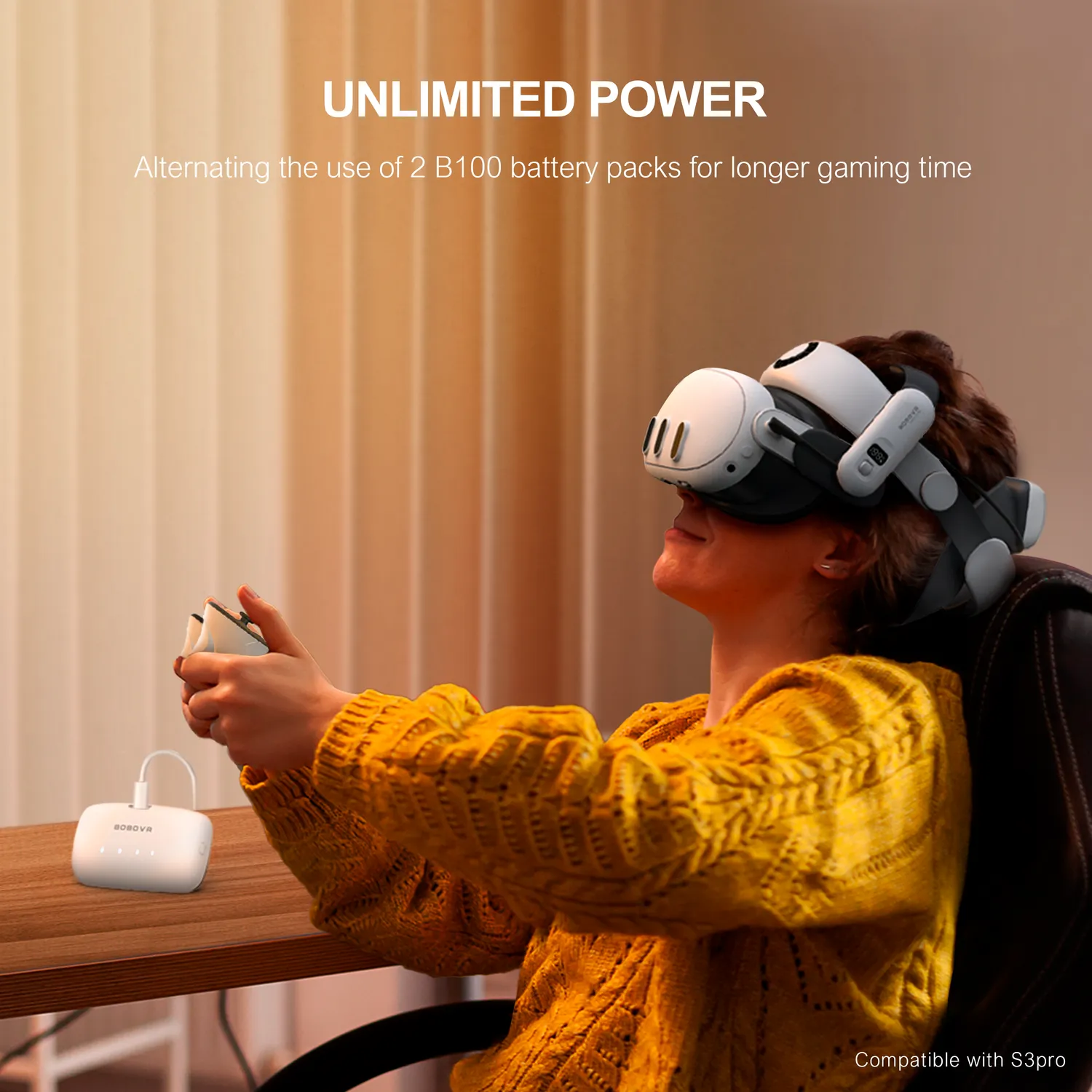 BOBOVR B100 Akku-Pack 10000mAh S3 Pro E3 Pro