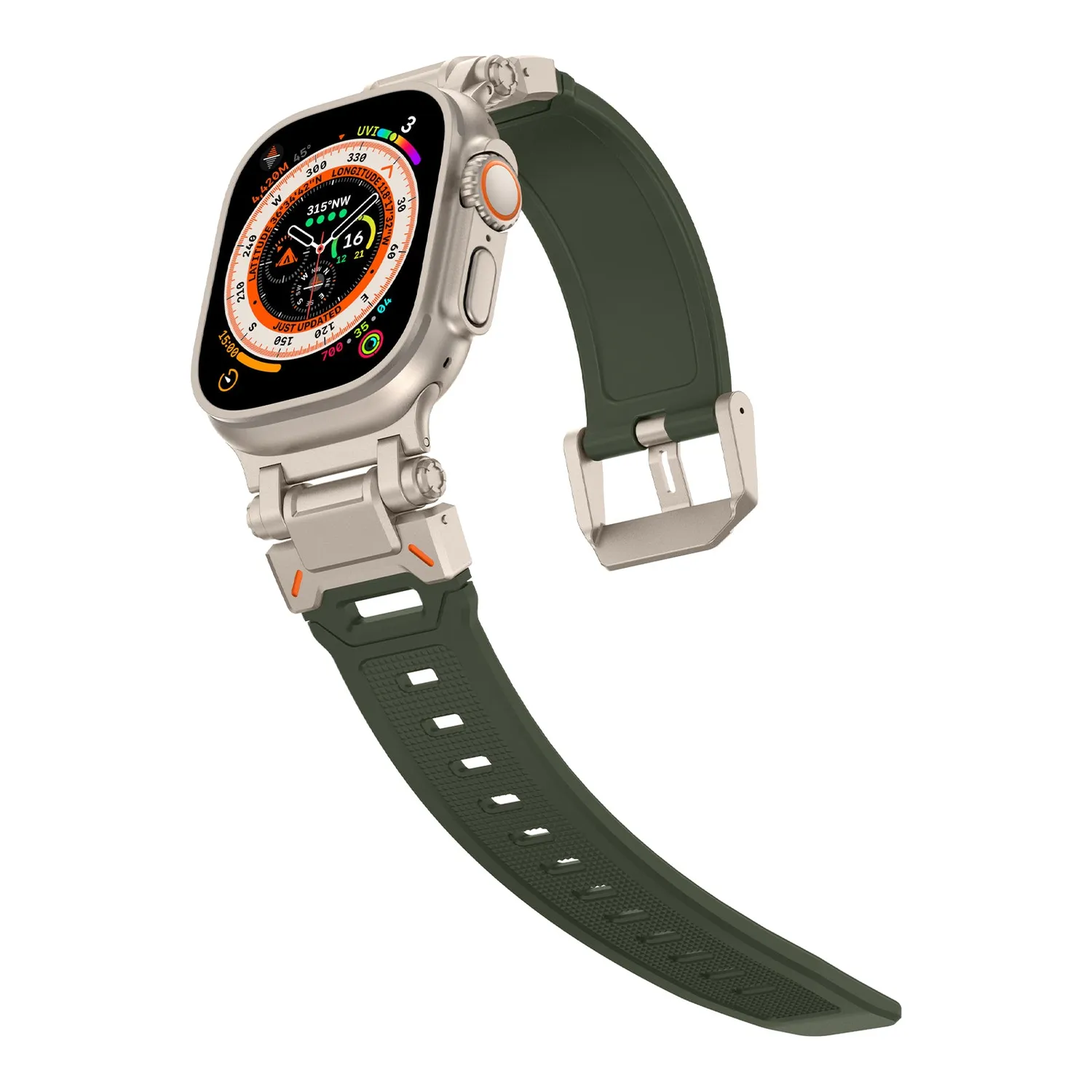 arktisband Atlas Apple Watch Ultra Armband Grün