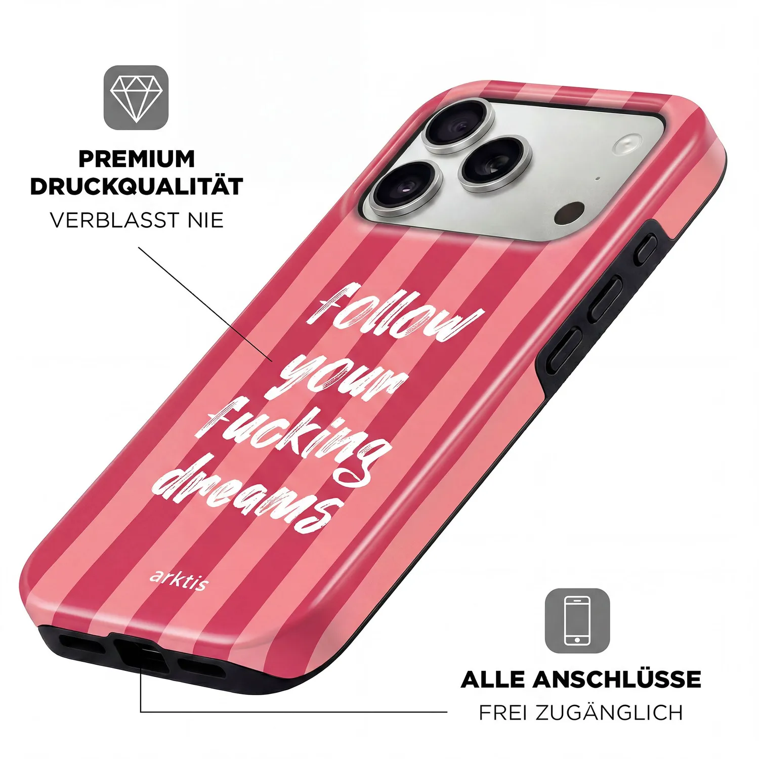 arktis Dreams iPhone 16 Hülle MagSafe