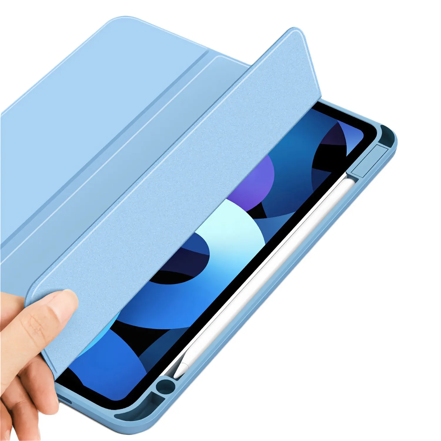 arktis Wundercase iPad Air 11 Hülle Pastellblau
