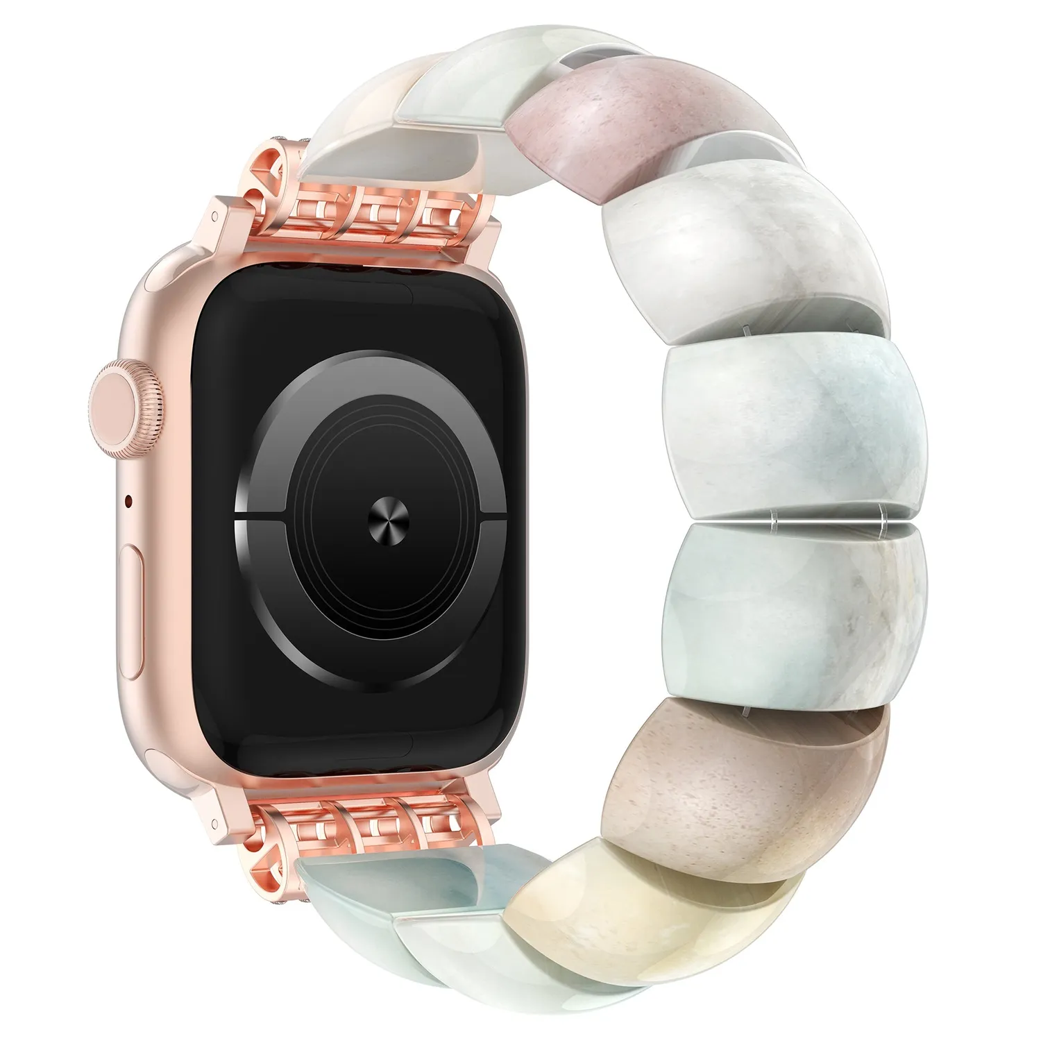 arktis arktisband Stone Pearl Apple Watch Armband Naturstein