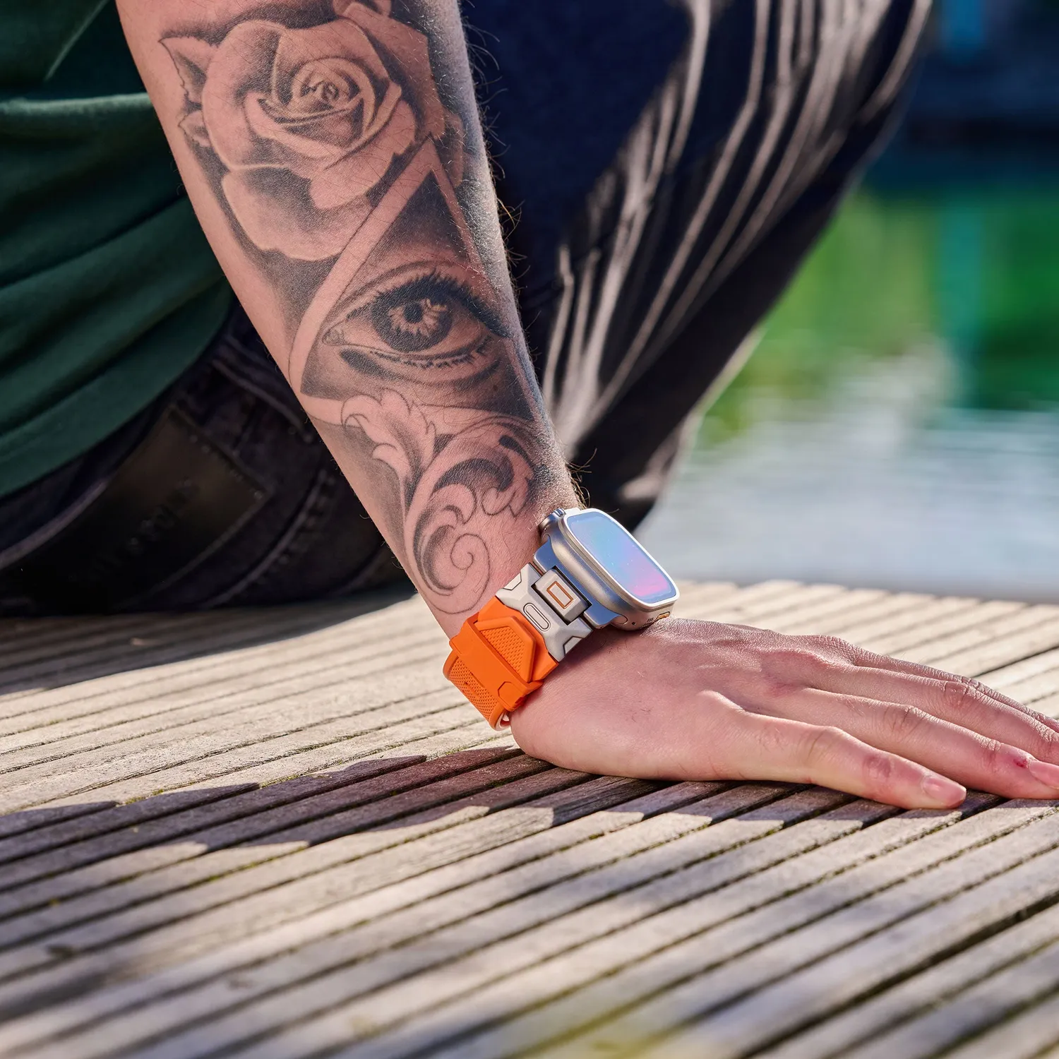 arktisband Alpha Apple Watch Ultra Armband 26mm FKM