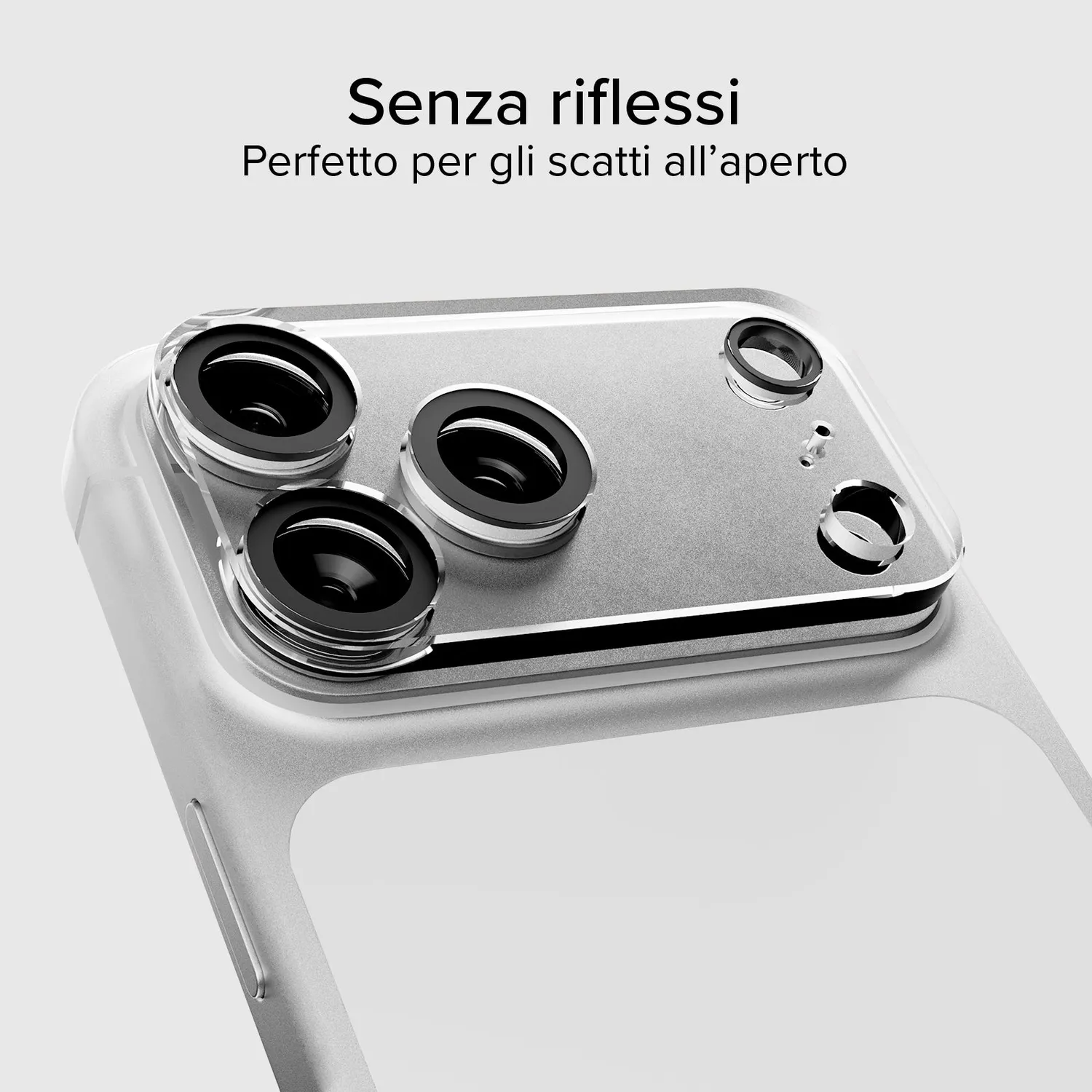 SBS Kameraschutz Glas für iPhone 17 Pro Max transparent