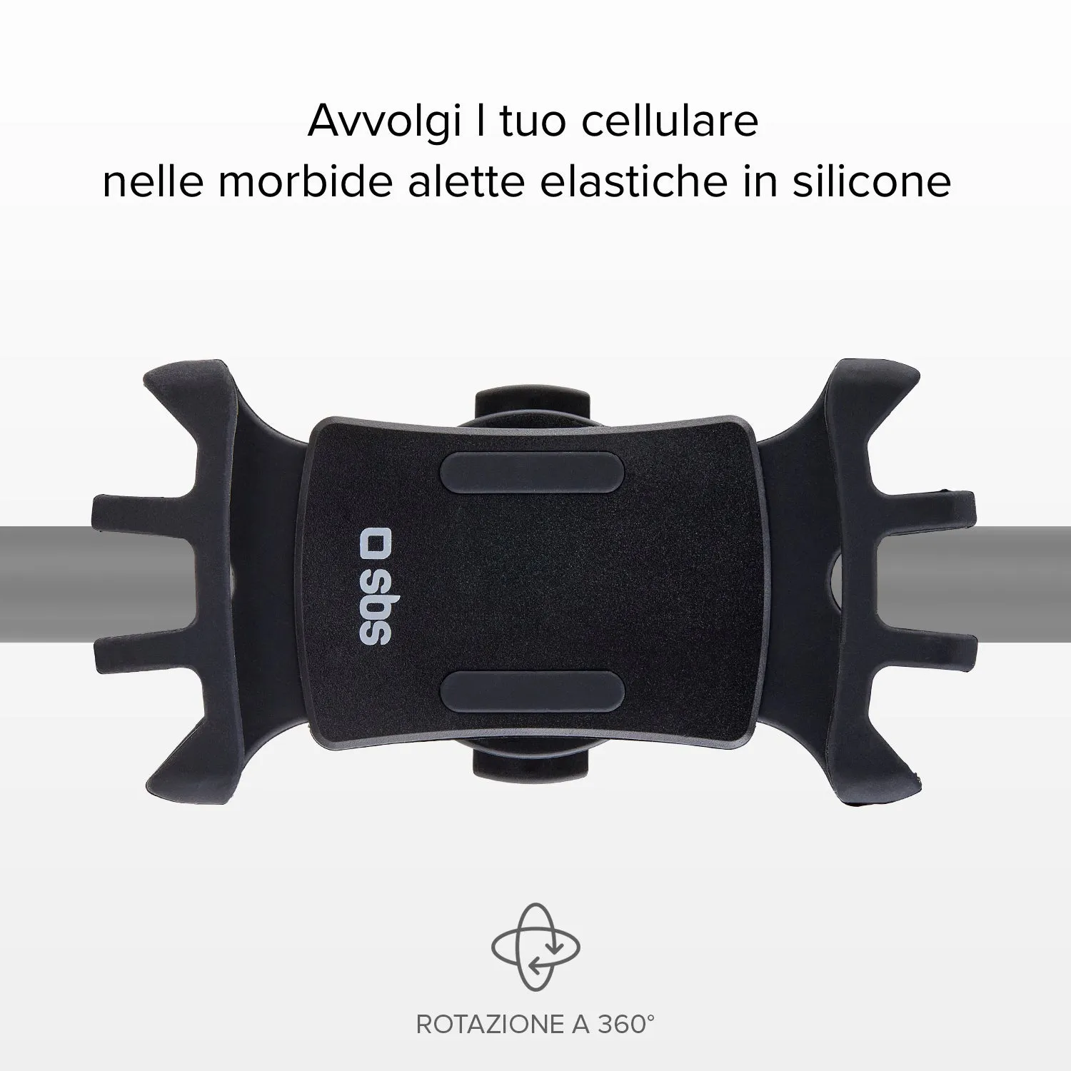 SBS Handyhalterung Fahrrad E-Scooter 360 Grad bis 6,5 Zoll