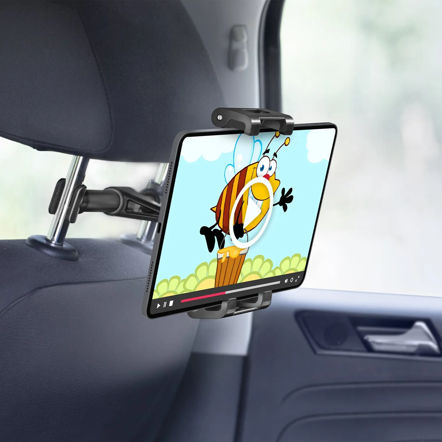 SBS Kopfstützenhalterung Smartphone Tablet 12,9 Metall 360°