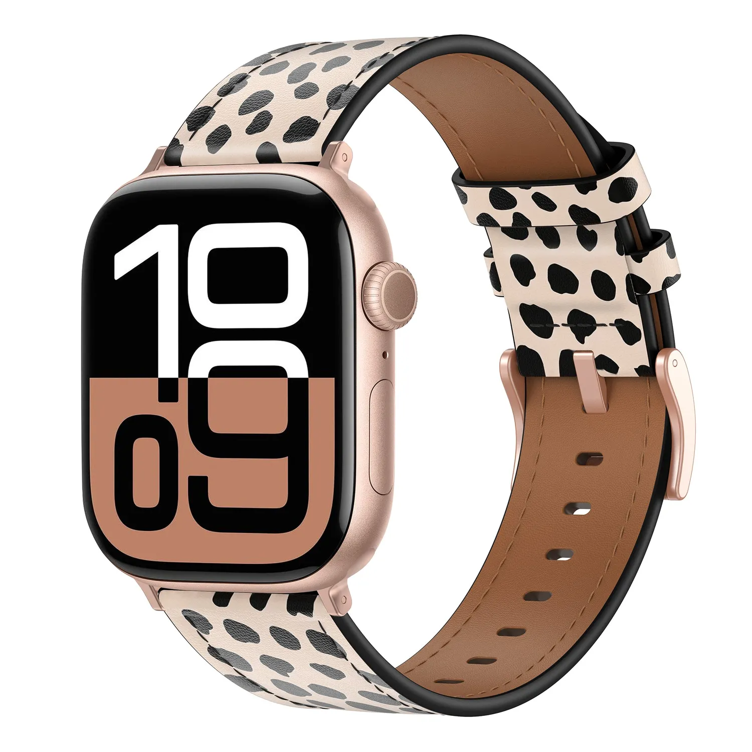 arktisband Studio Armband Cheetah Apple Watch Creme Leo