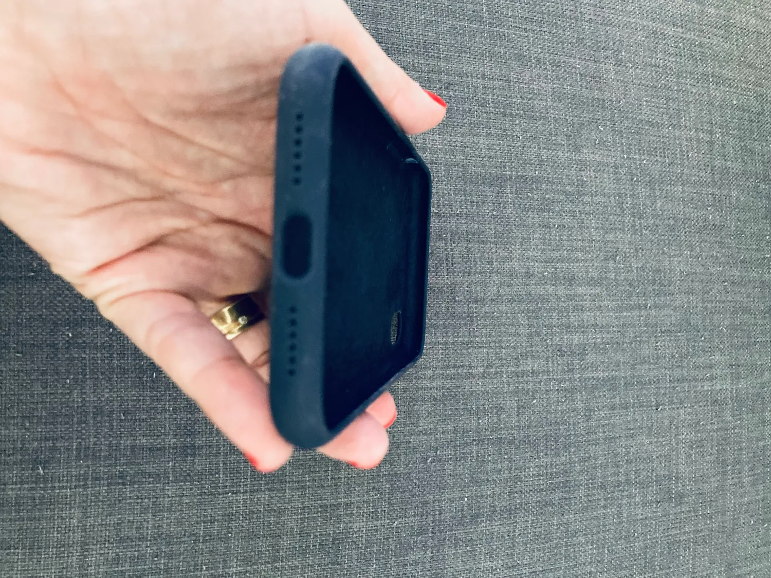 YATWIN iPhone XR Silikonhülle Dunkelgrün Folie stoßfest