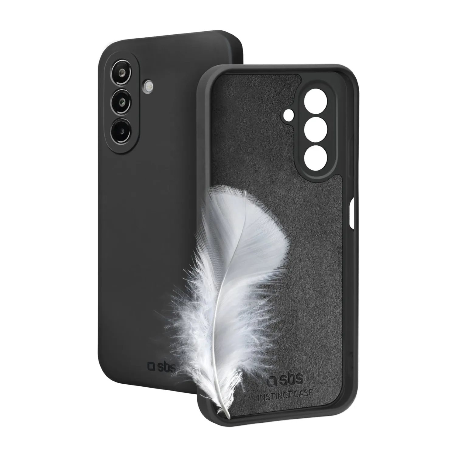 SBS Instinct Samsung A17 Handyhülle schwarz stoßfest