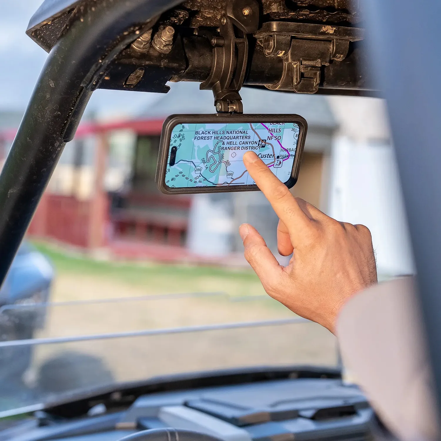 SP Connect Roll Cage Mount 3D Halterung Offroad Mag-Align