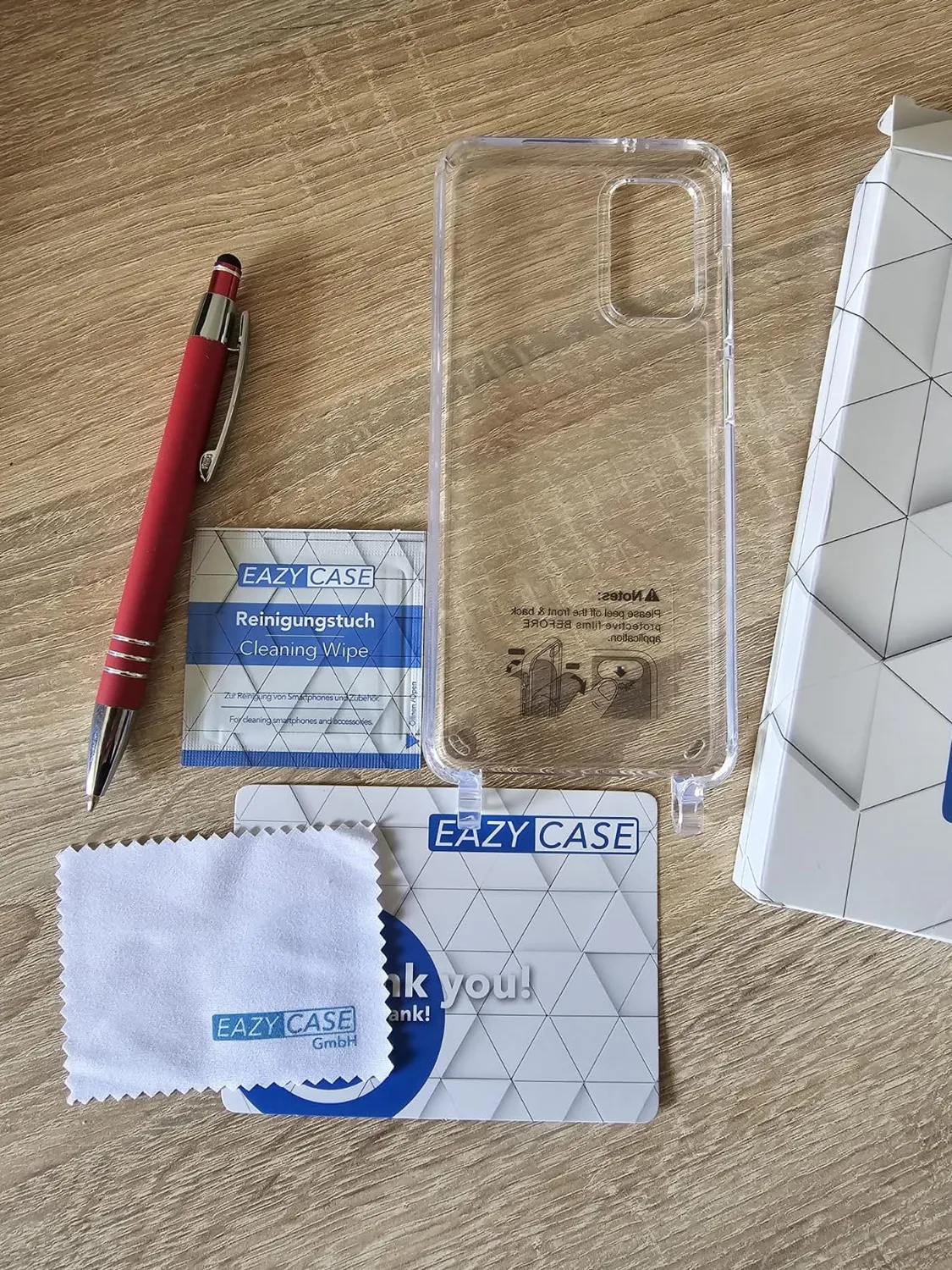 EAZY CASE Galaxy S20 Plus Handykette Rot Dunkel mit Band
