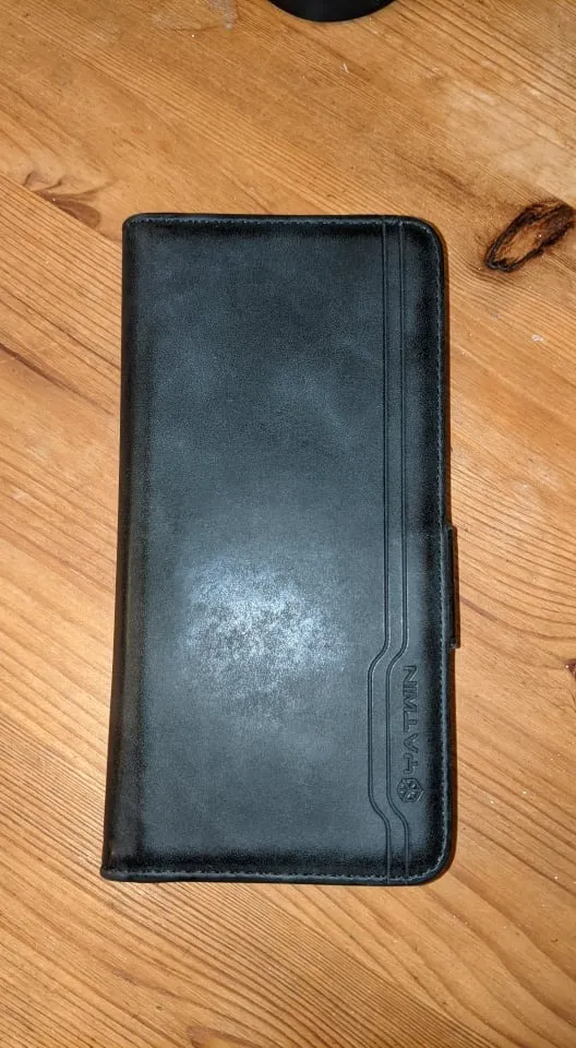 YATWIN Google Pixel 3A Klapphülle Blau Leder mit Glas