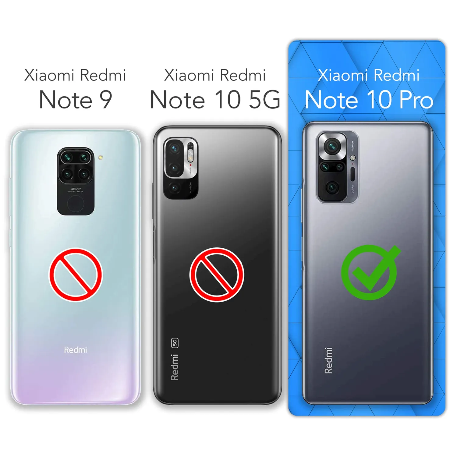 EAZY CASE Redmi Note 10 Pro Klapphülle Schwarz Book