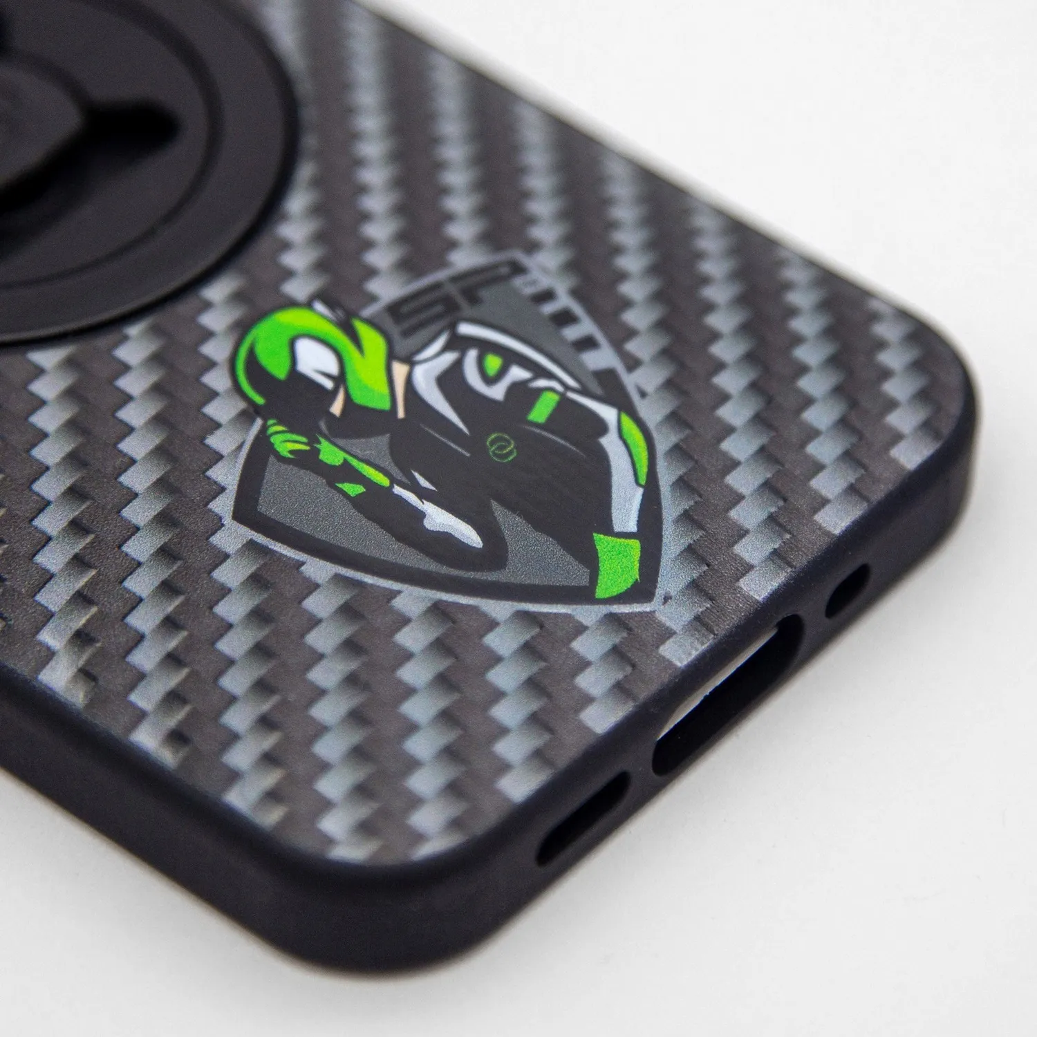 SP Connect Edition Carbon Rider Green Handyhülle