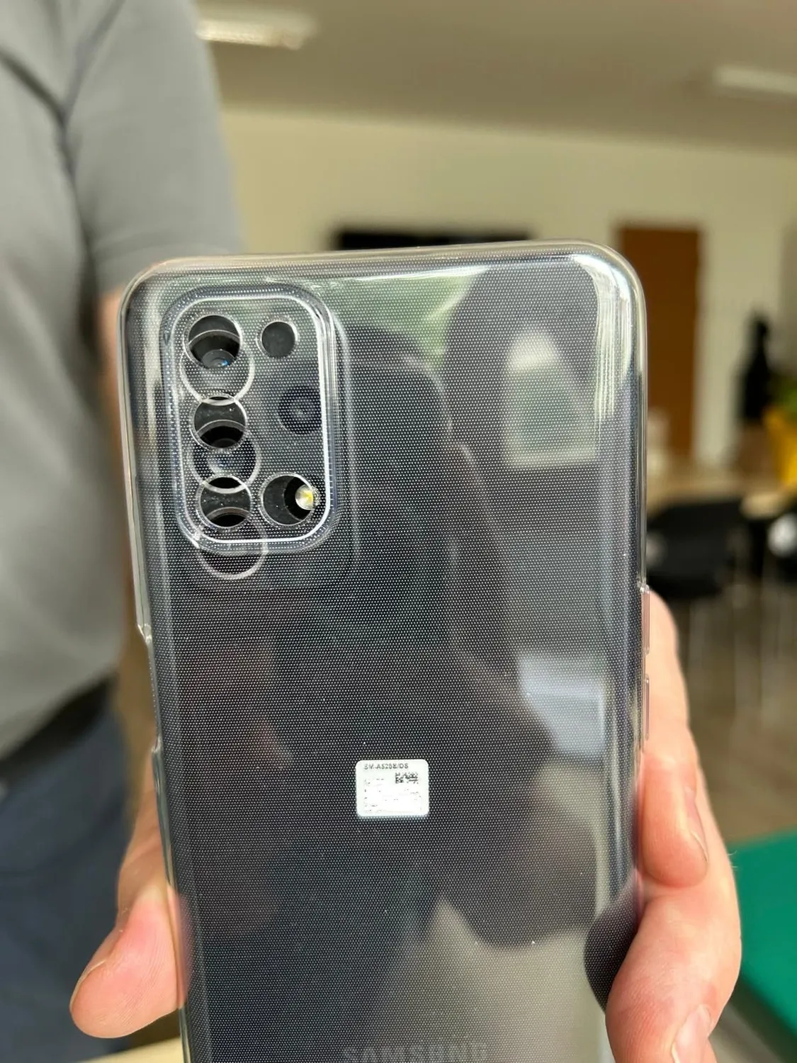 EAZY CASE Galaxy A52 Silikonhülle Transparent 0,8 mm