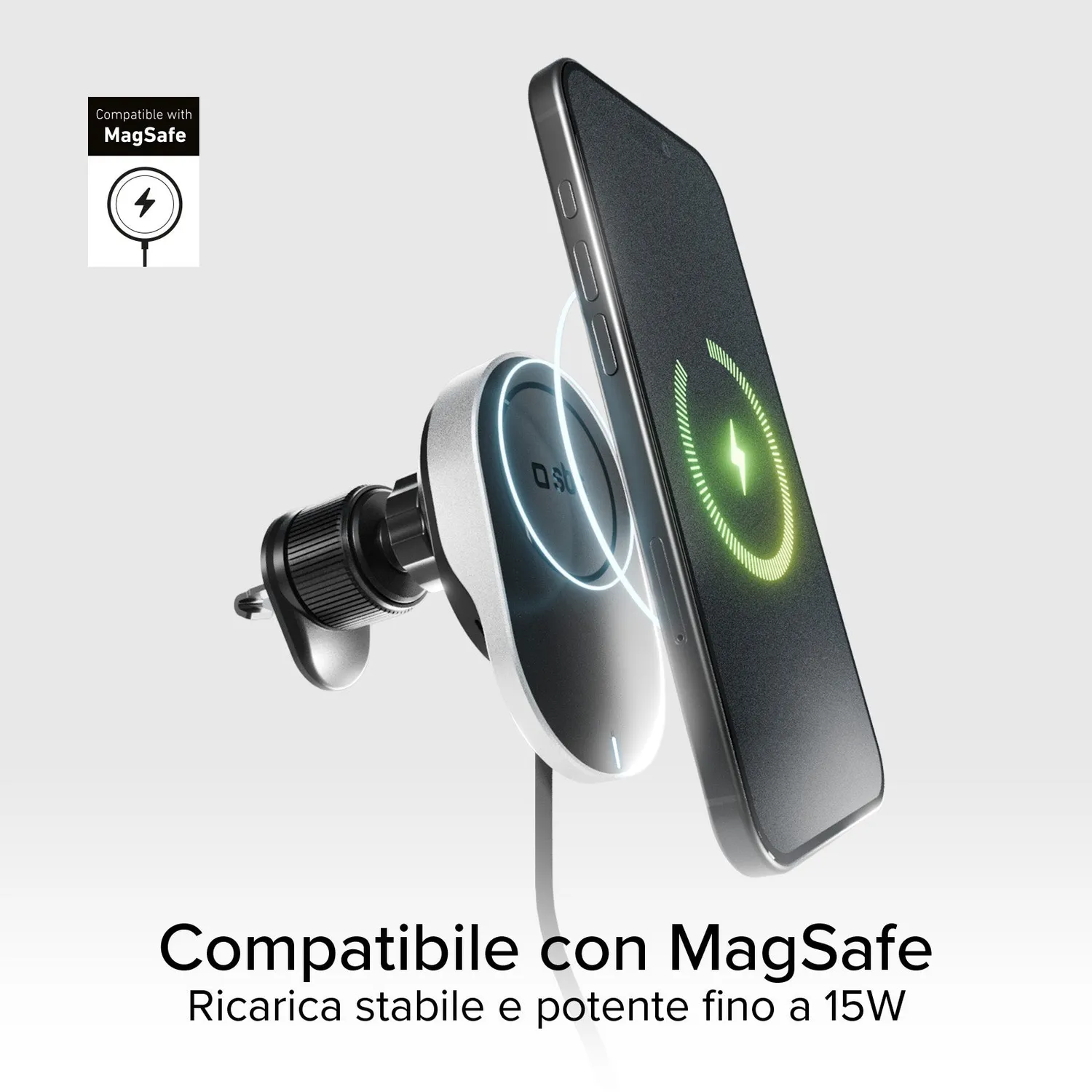 SBS MagSafe Auto Handyhalterung Wireless 15W