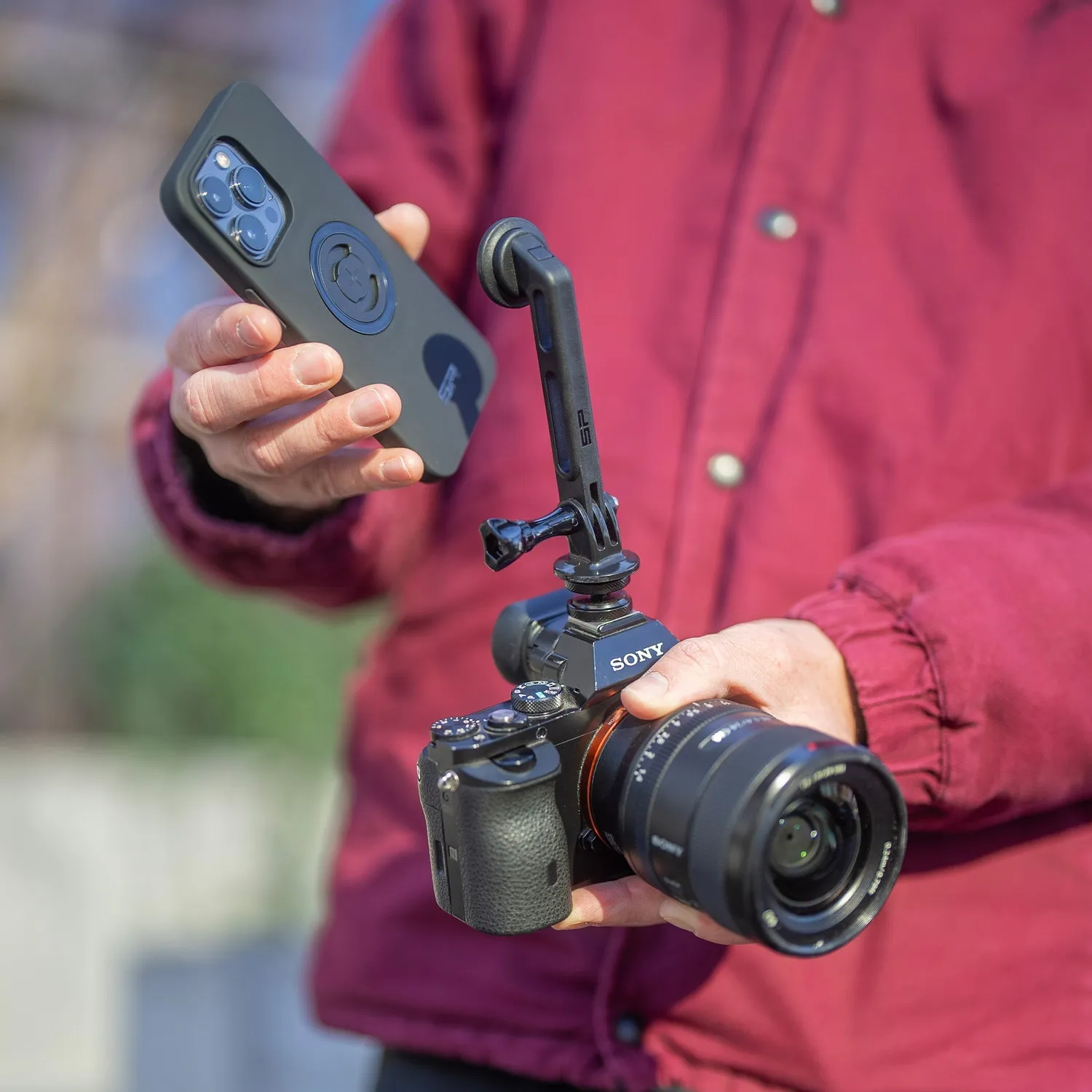 SP Connect Creator Kit Handyhalter Adapter GoPro Stativ