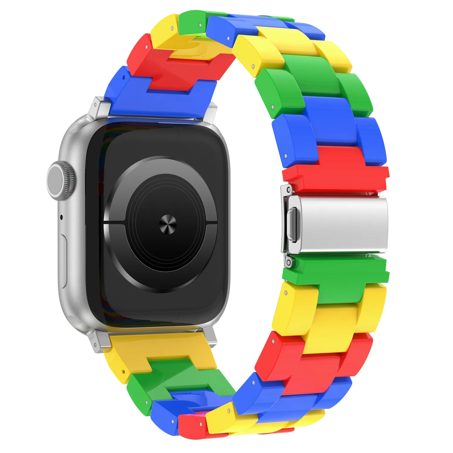 arktis Pixel Band Apple Watch Armband Pastell 49/46/45/44 mm Acrylglas