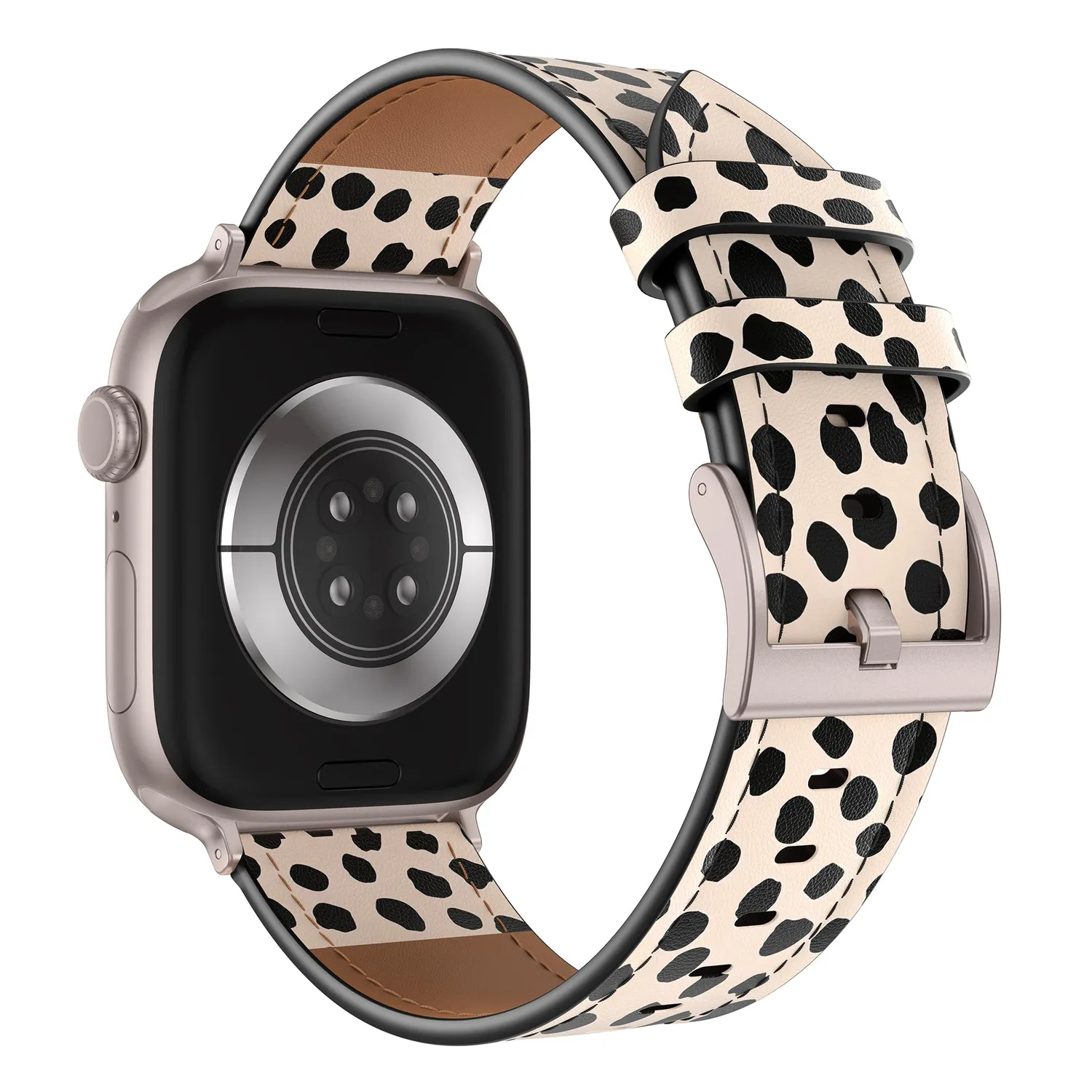 arktisband Studio Armband Cheetah Apple Watch Creme Leo