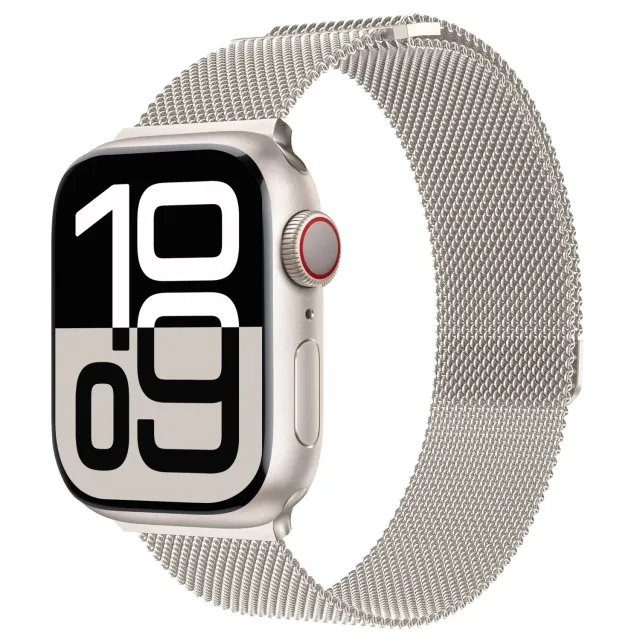 arktisband Milanaise Loop Apple Watch Armband Edelstahl